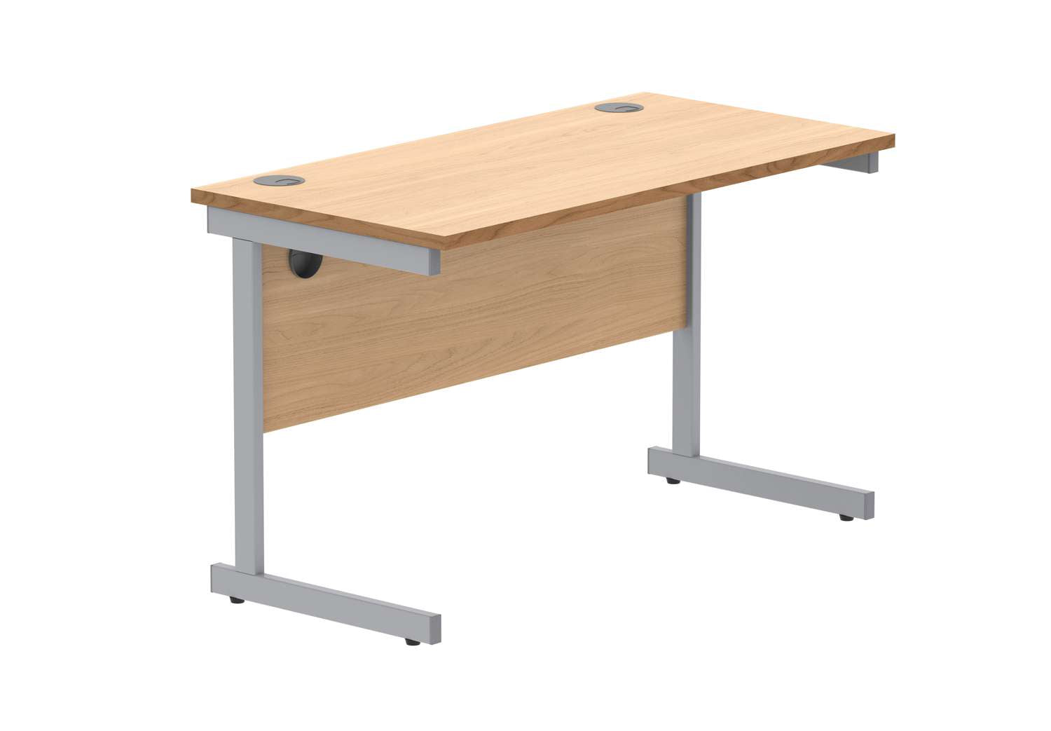 Office Rectangular Desk With Steel Single Upright Cantilever Frame (FSC)