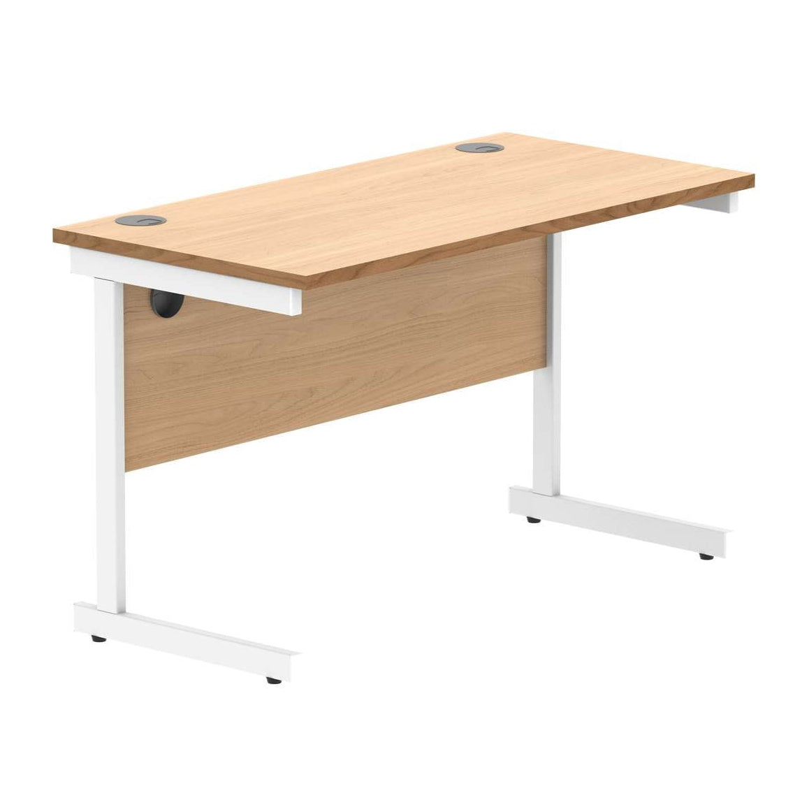 Office Rectangular Desk With Steel Single Upright Cantilever Frame (FSC)