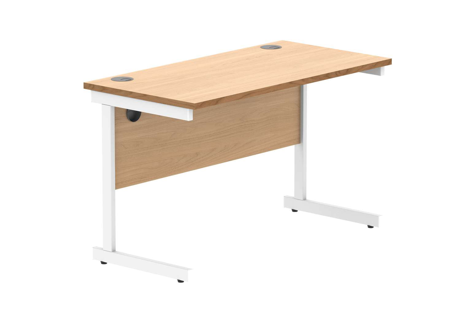 Office Rectangular Desk With Steel Single Upright Cantilever Frame (FSC)