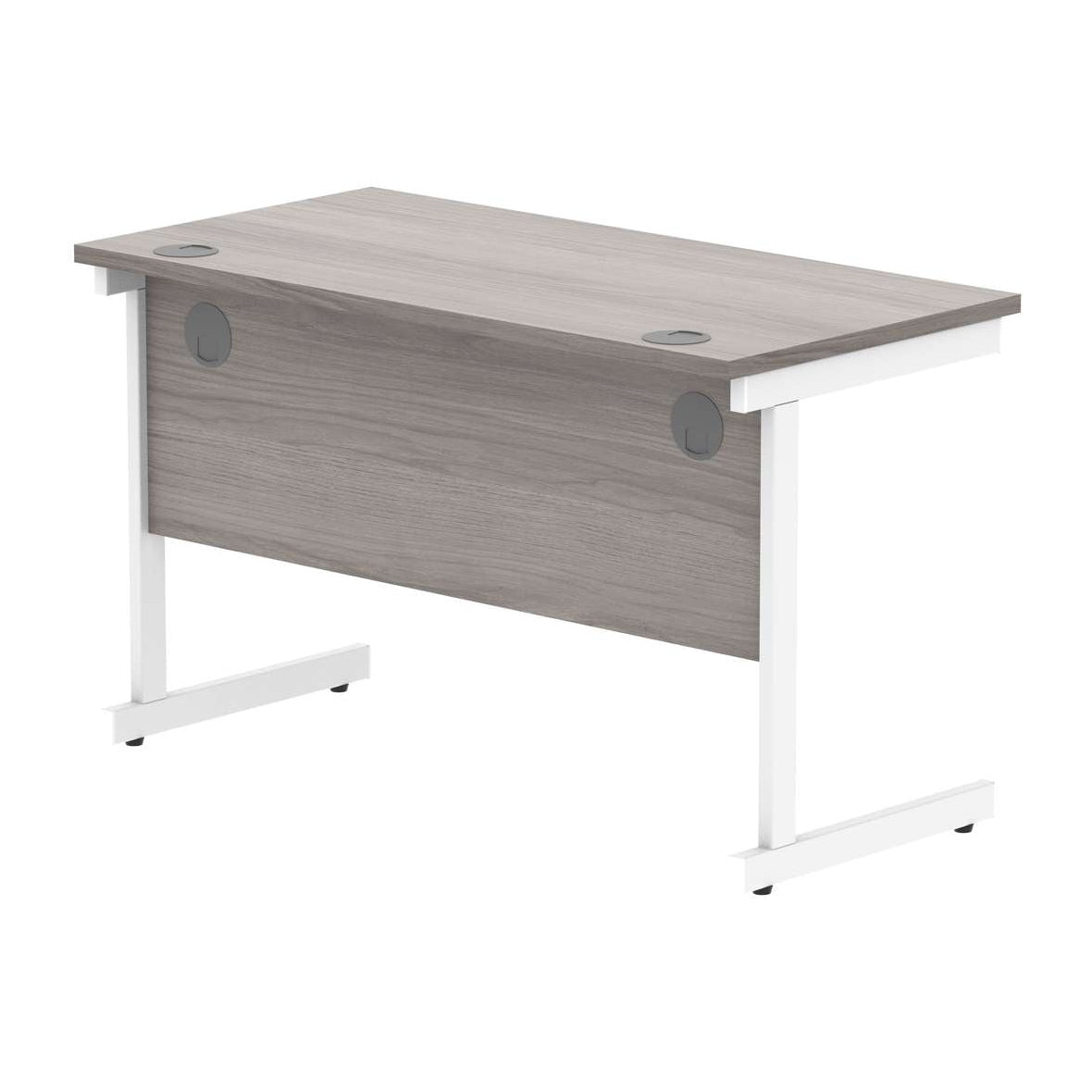 Office Rectangular Desk With Steel Single Upright Cantilever Frame (FSC)