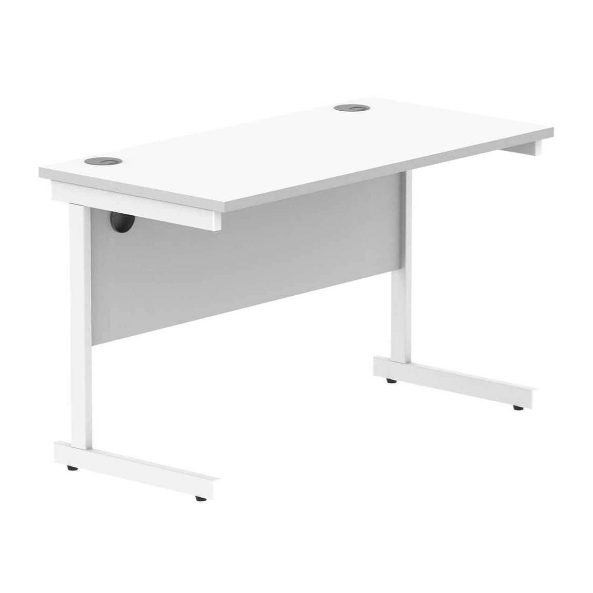 Office Rectangular Desk With Steel Single Upright Cantilever Frame (FSC)