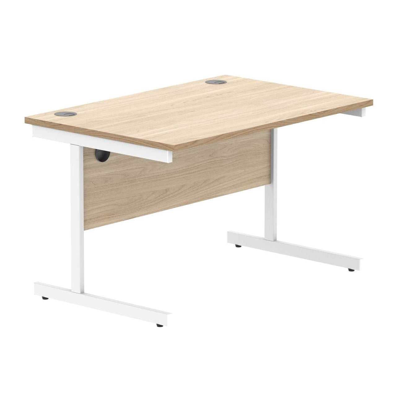 Office Rectangular Desk With Steel Single Upright Cantilever Frame (FSC)