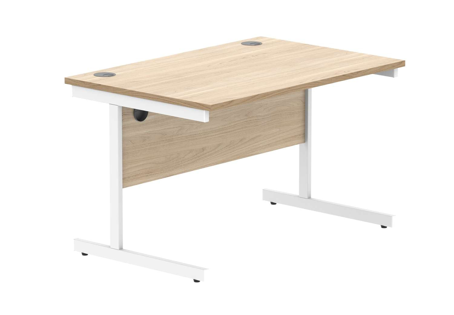 Office Rectangular Desk With Steel Single Upright Cantilever Frame (FSC)