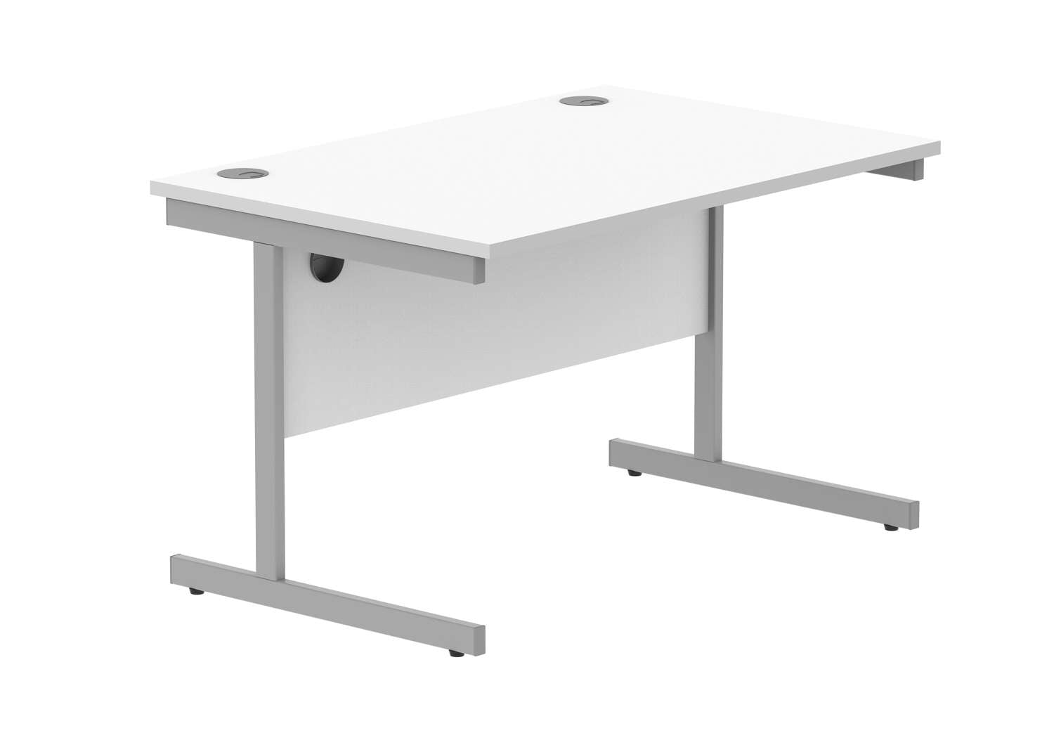 Office Rectangular Desk With Steel Single Upright Cantilever Frame (FSC)