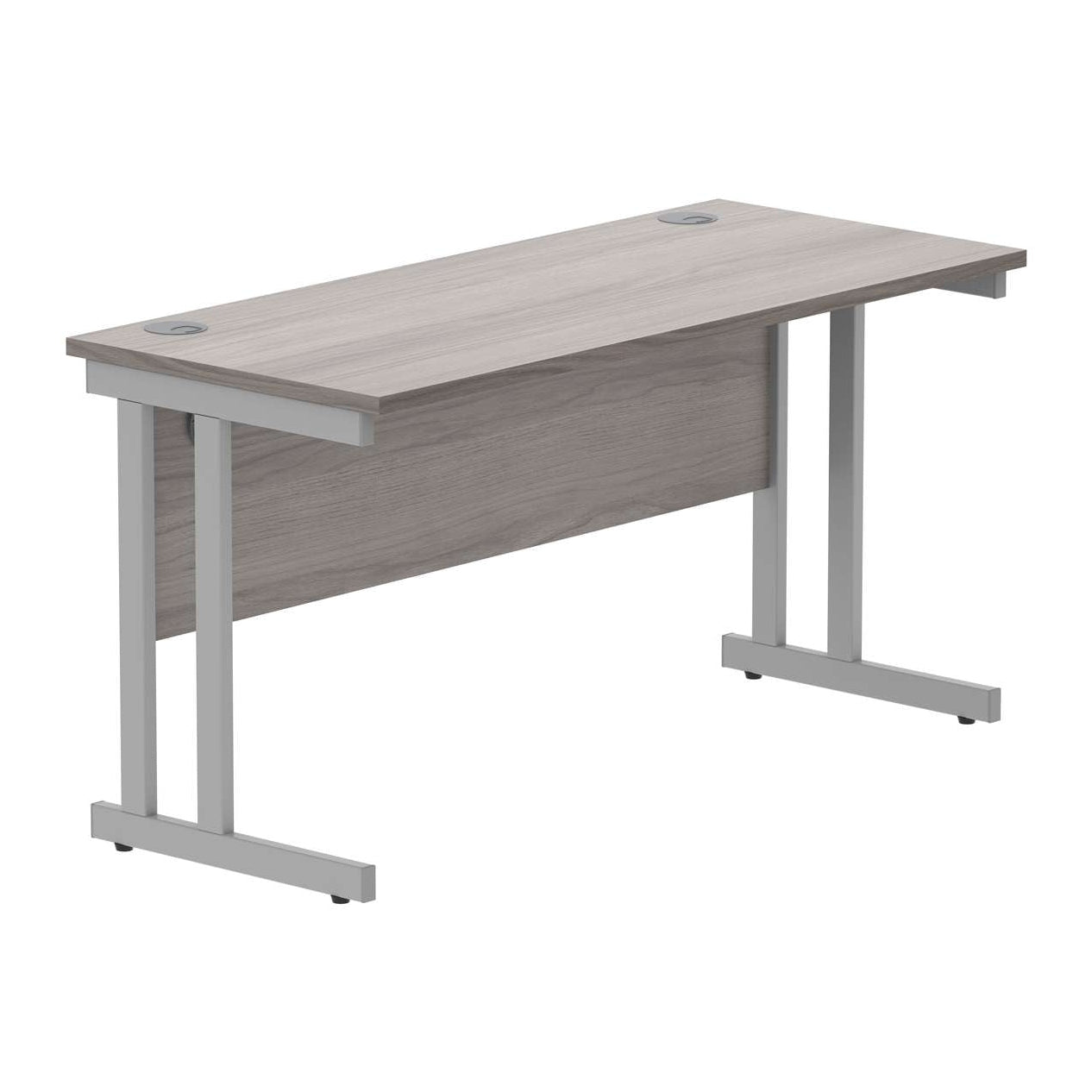 Office Rectangular Desk With Steel Double Upright Cantilever Frame (FSC)