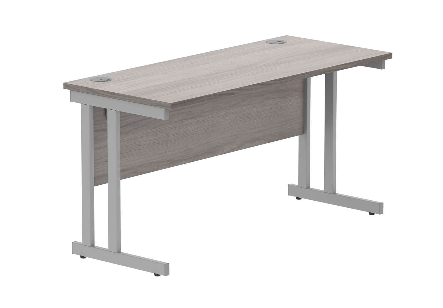 Office Rectangular Desk With Steel Double Upright Cantilever Frame (FSC)