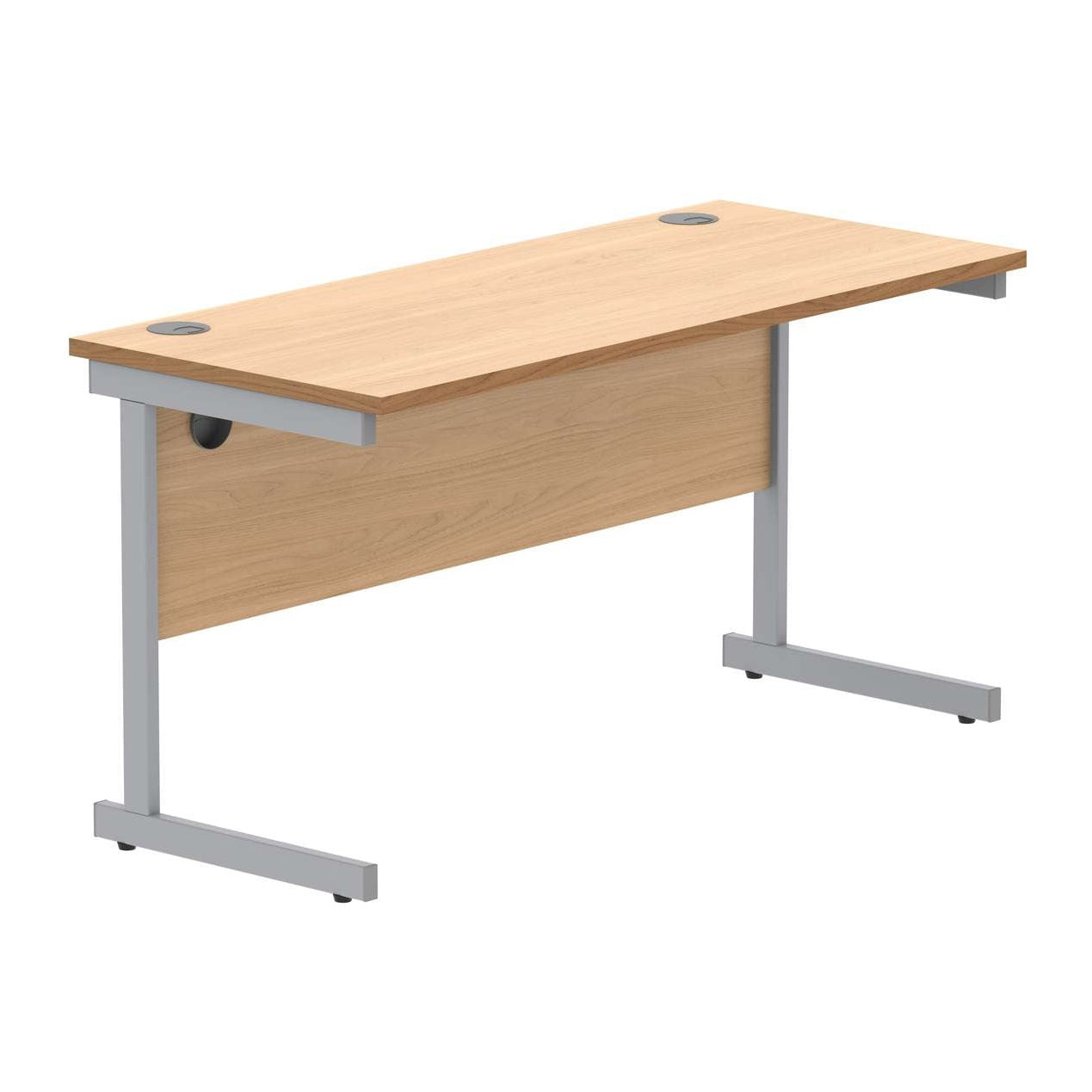 Office Rectangular Desk With Steel Single Upright Cantilever Frame (FSC)