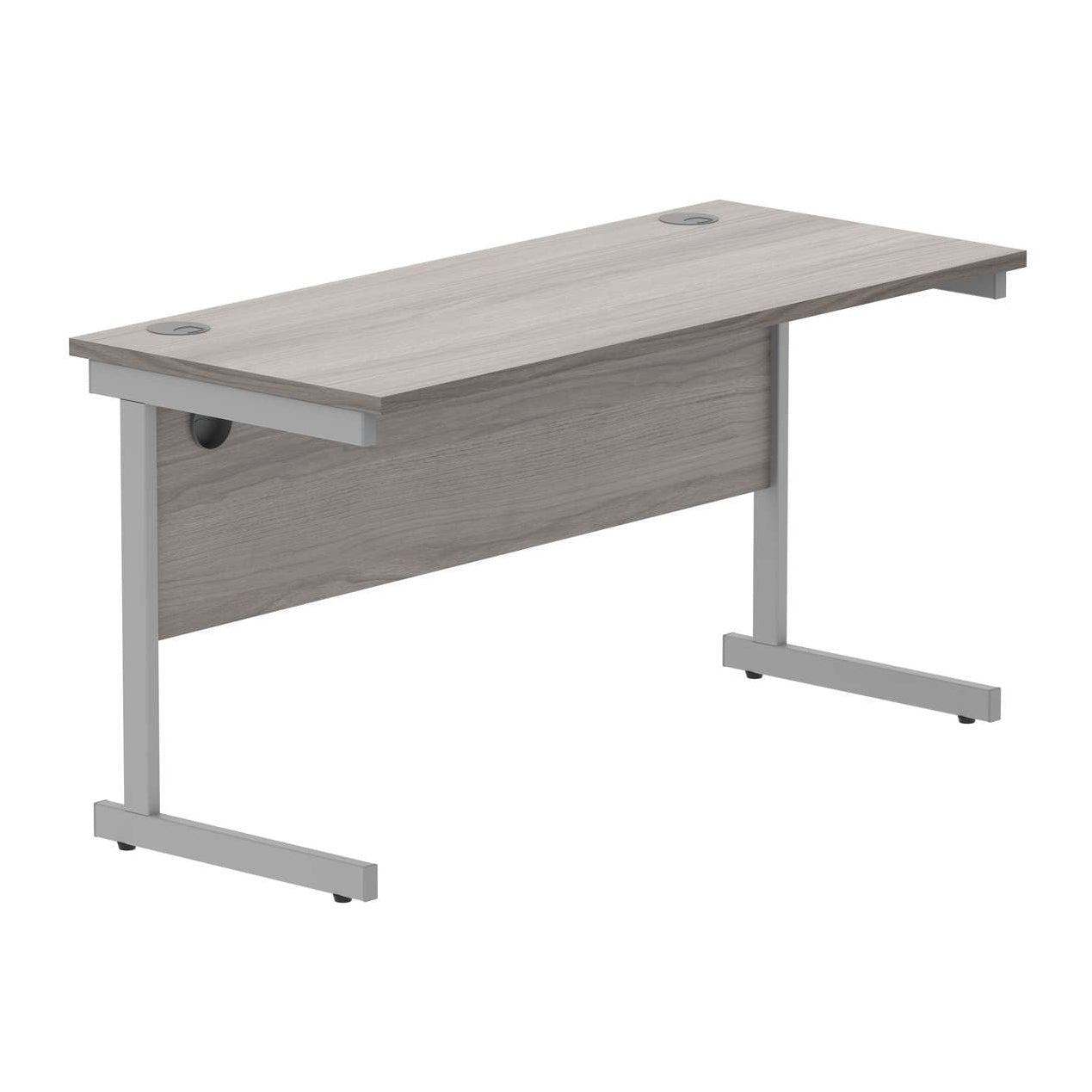 Office Rectangular Desk With Steel Single Upright Cantilever Frame (FSC)