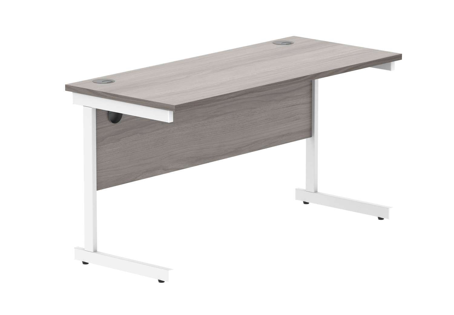 Office Rectangular Desk With Steel Single Upright Cantilever Frame (FSC)