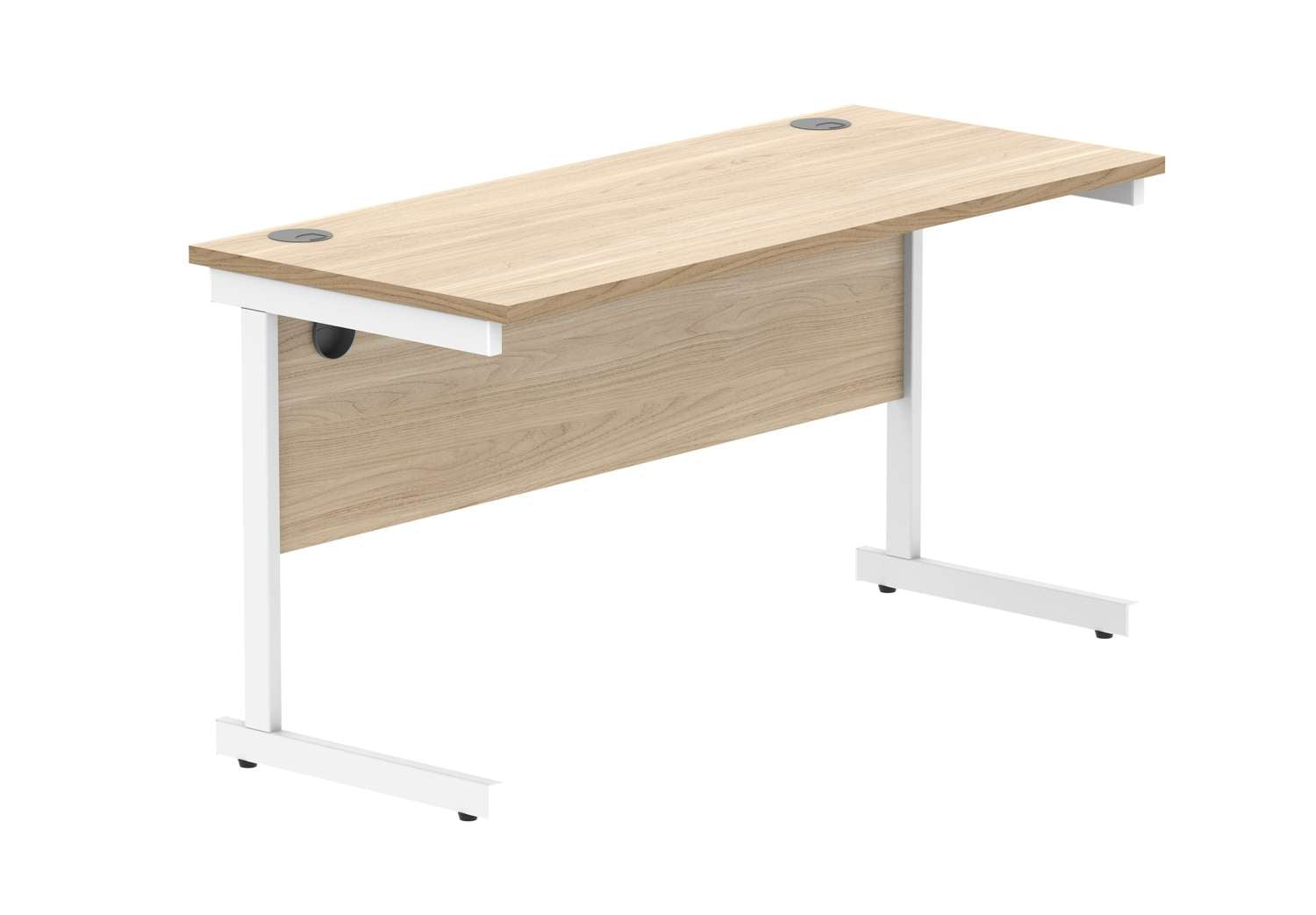 Office Rectangular Desk With Steel Single Upright Cantilever Frame (FSC)