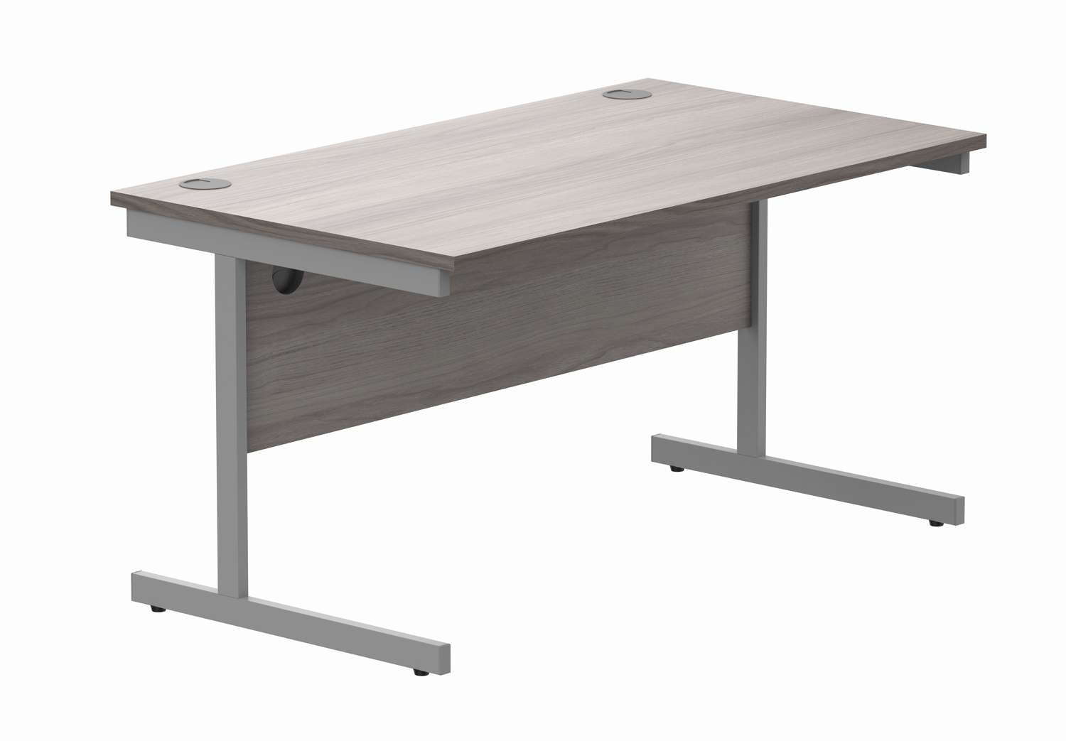 Office Rectangular Desk With Steel Single Upright Cantilever Frame (FSC)