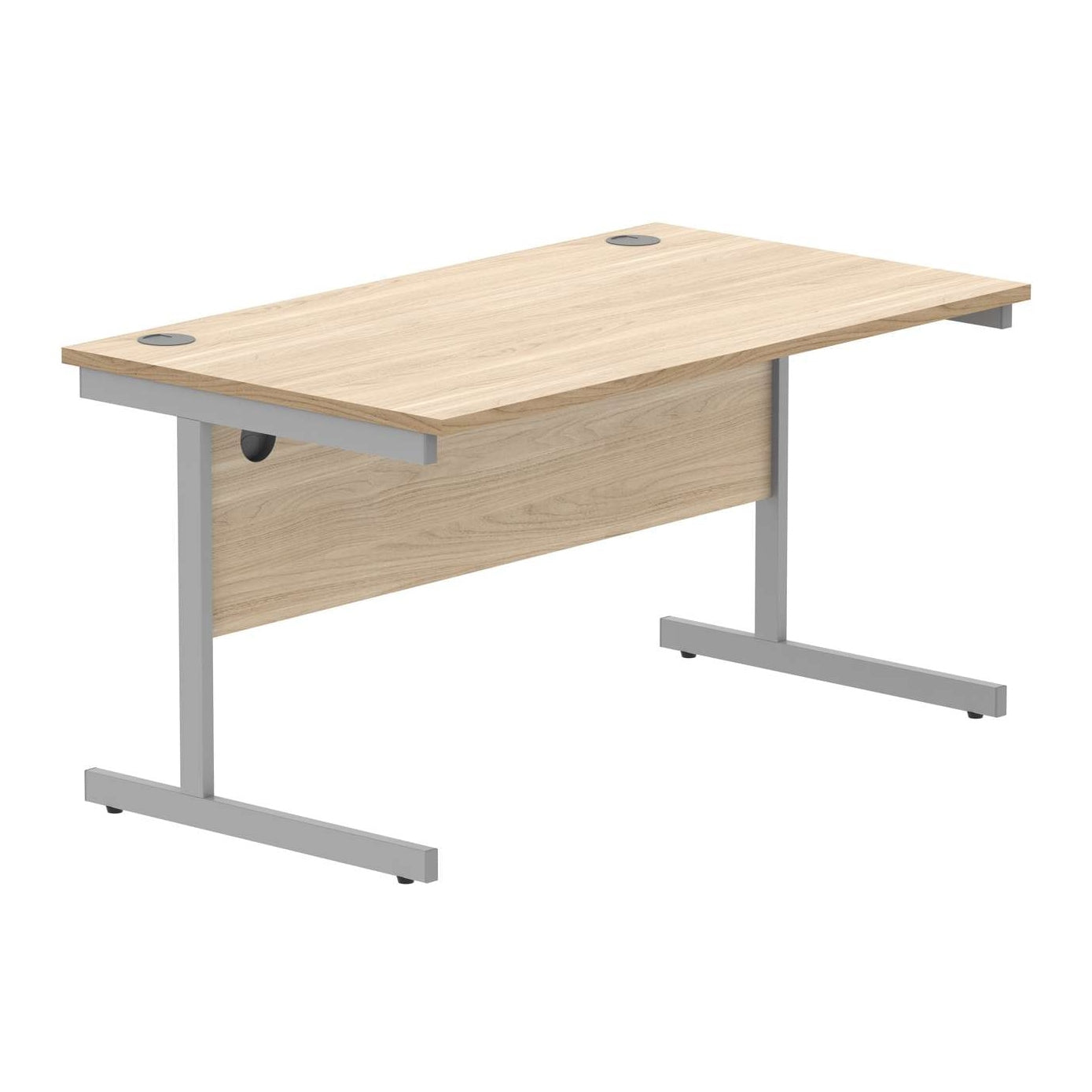 Office Rectangular Desk With Steel Single Upright Cantilever Frame (FSC)