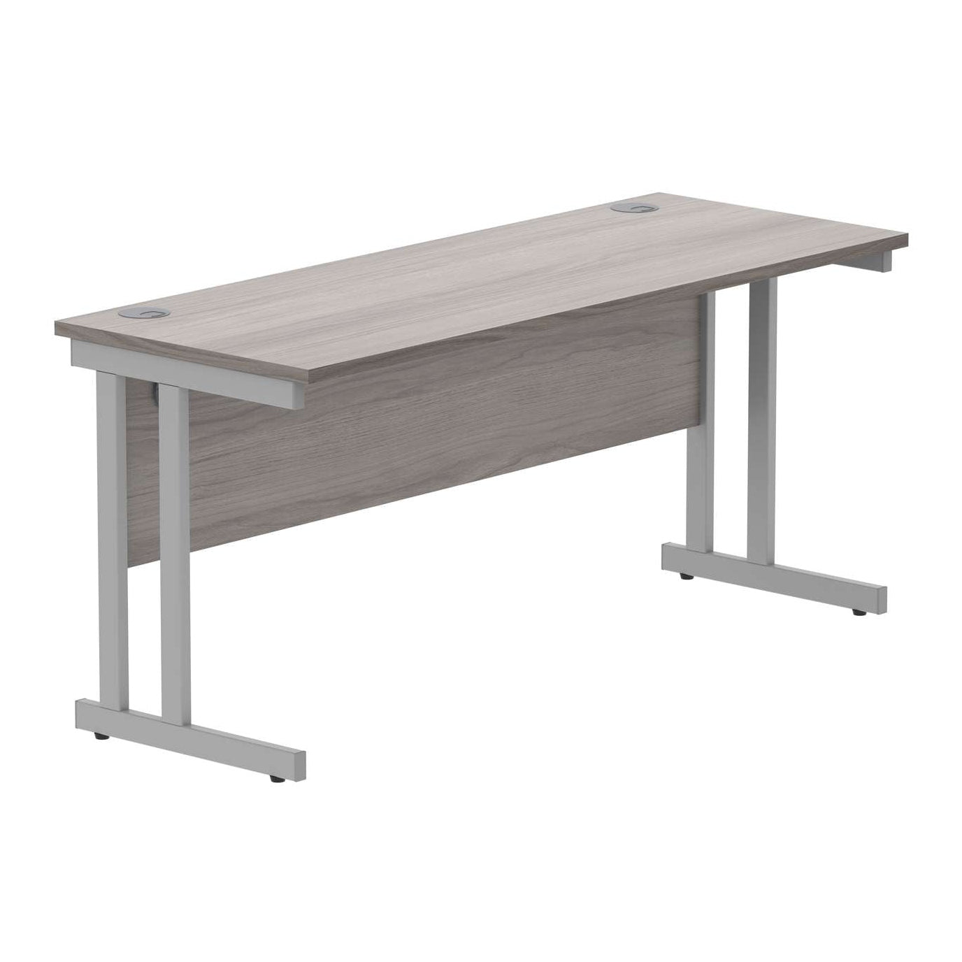 Office Rectangular Desk With Steel Double Upright Cantilever Frame (FSC)