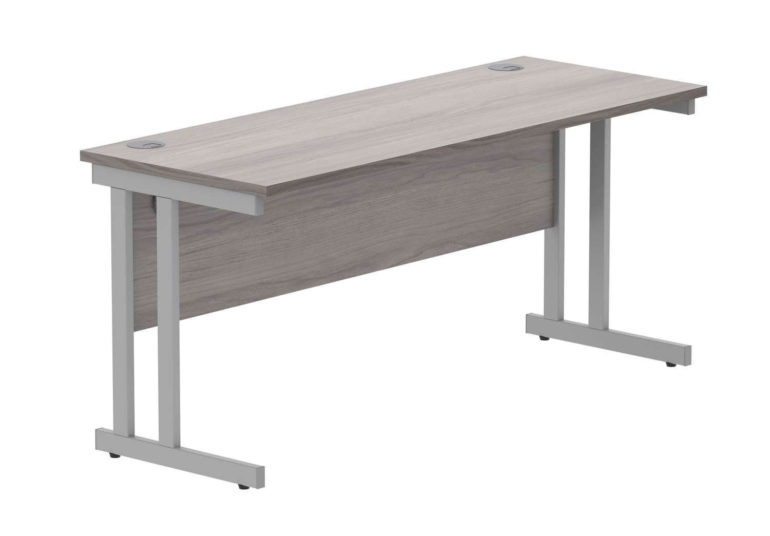 Office Rectangular Desk With Steel Double Upright Cantilever Frame (FSC)