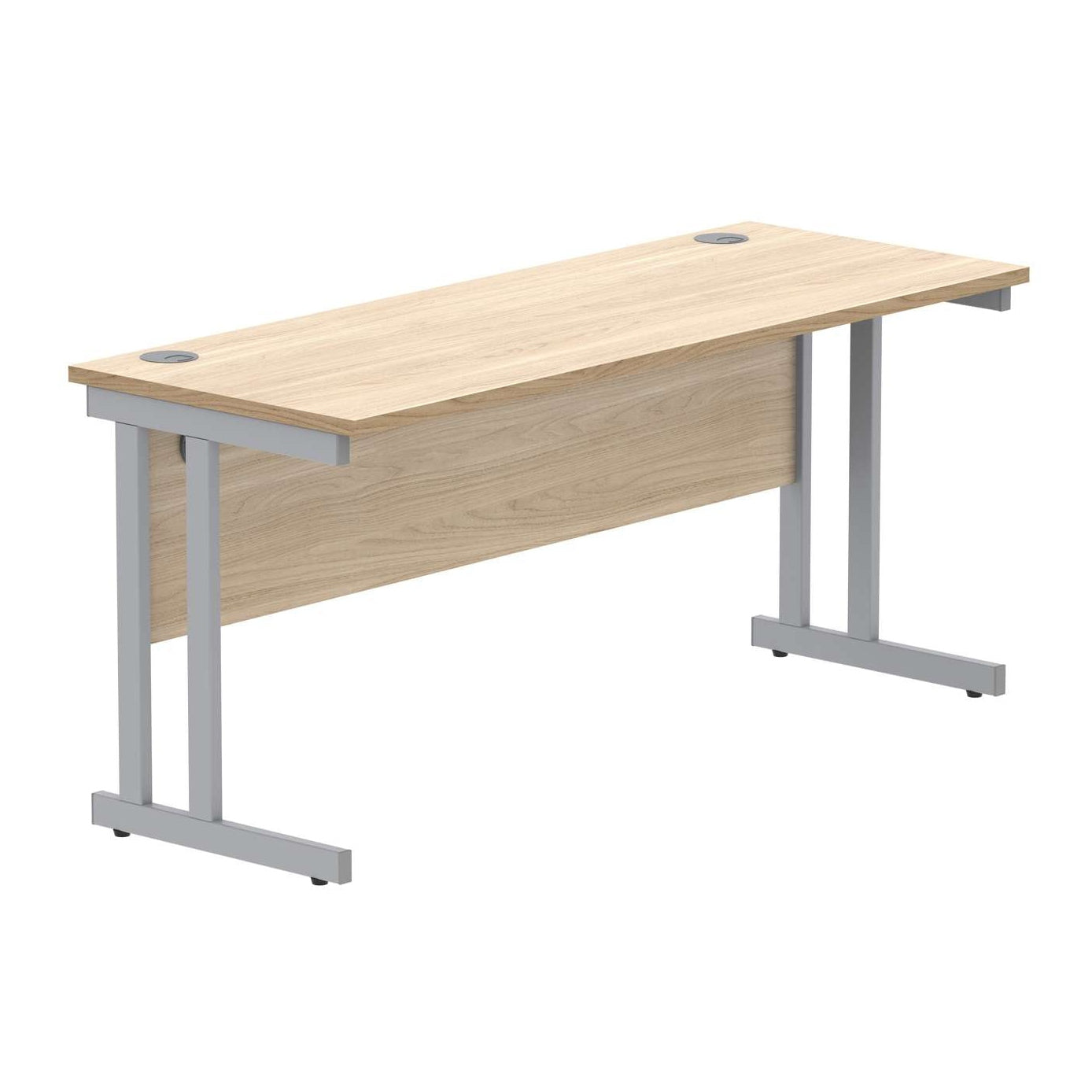 Office Rectangular Desk With Steel Double Upright Cantilever Frame (FSC)