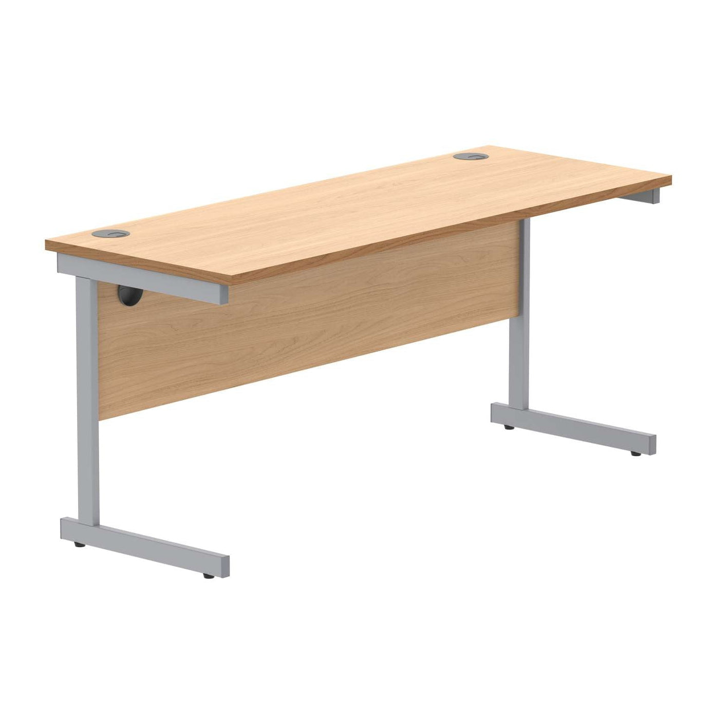 Office Rectangular Desk With Steel Single Upright Cantilever Frame (FSC)