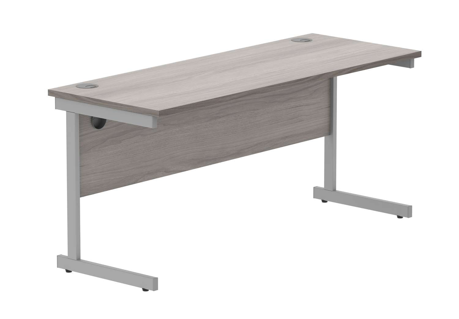 Office Rectangular Desk With Steel Single Upright Cantilever Frame (FSC)