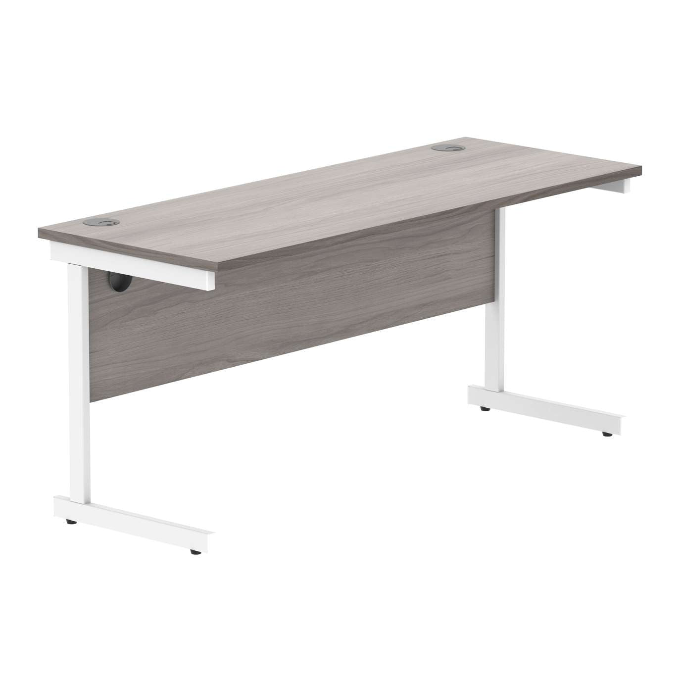 Office Rectangular Desk With Steel Single Upright Cantilever Frame (FSC)