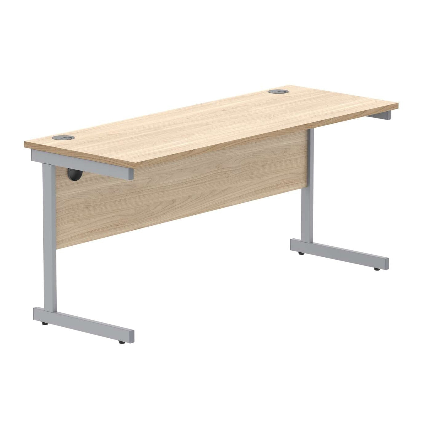 Office Rectangular Desk With Steel Single Upright Cantilever Frame (FSC)