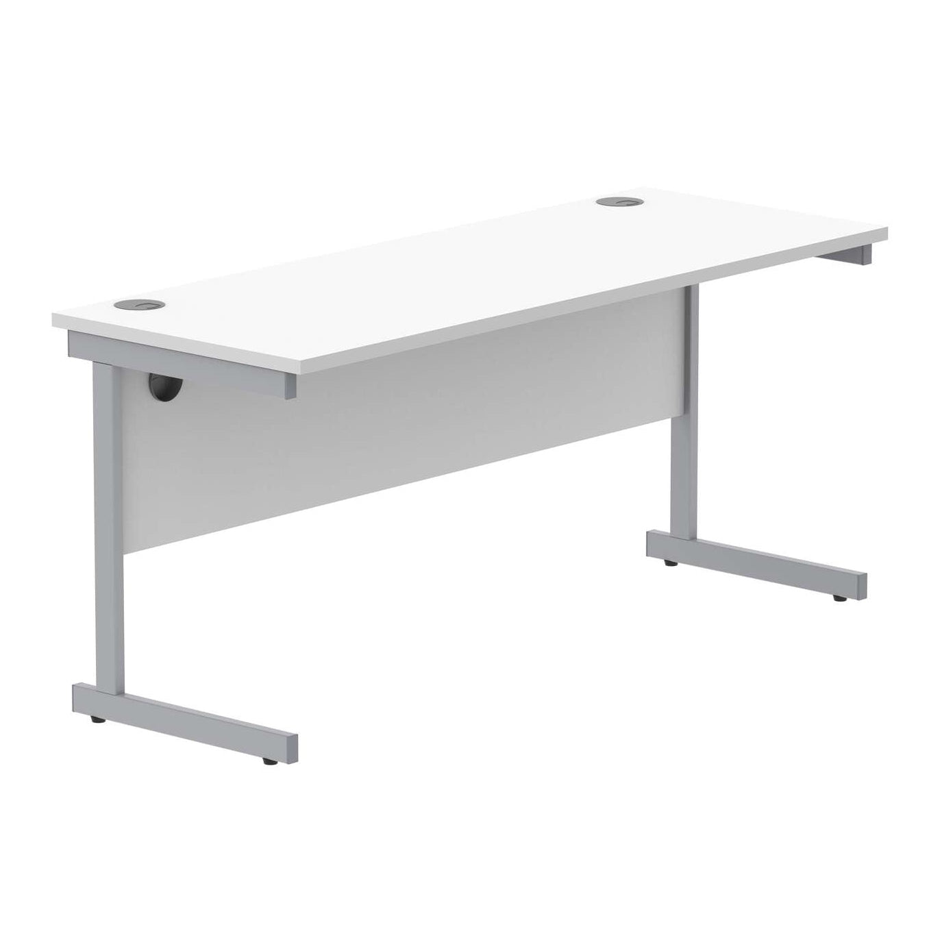 Office Rectangular Desk With Steel Single Upright Cantilever Frame (FSC)