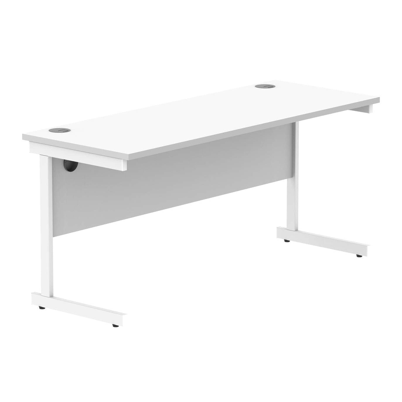 Office Rectangular Desk With Steel Single Upright Cantilever Frame (FSC)