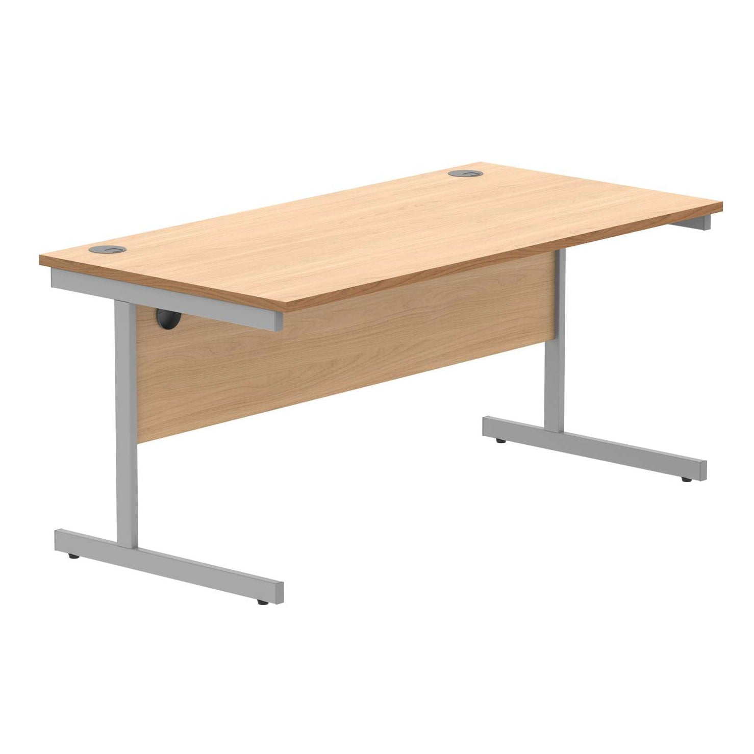 Office Rectangular Desk With Steel Single Upright Cantilever Frame (FSC)