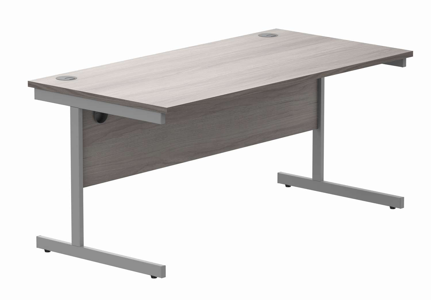 Office Rectangular Desk With Steel Single Upright Cantilever Frame (FSC)