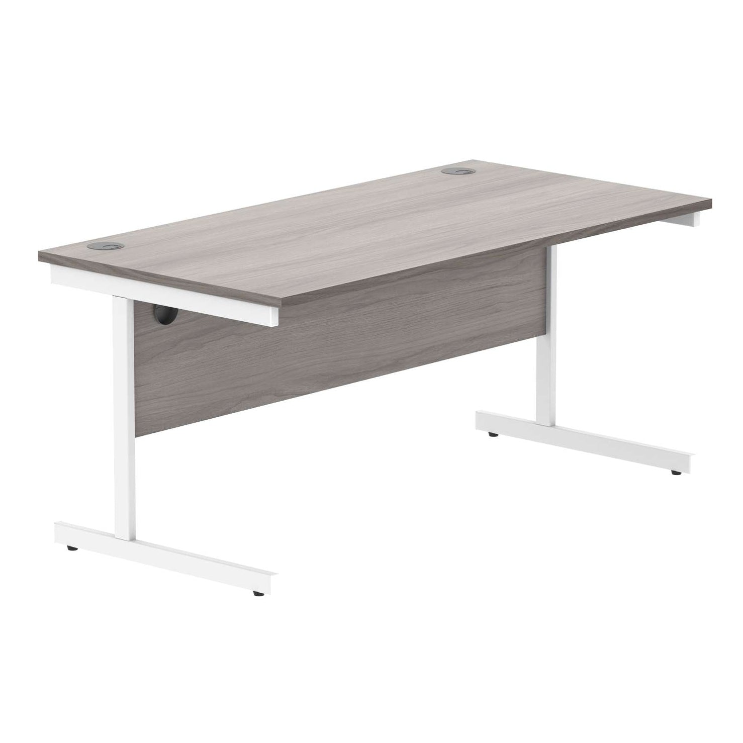 Office Rectangular Desk With Steel Single Upright Cantilever Frame (FSC)