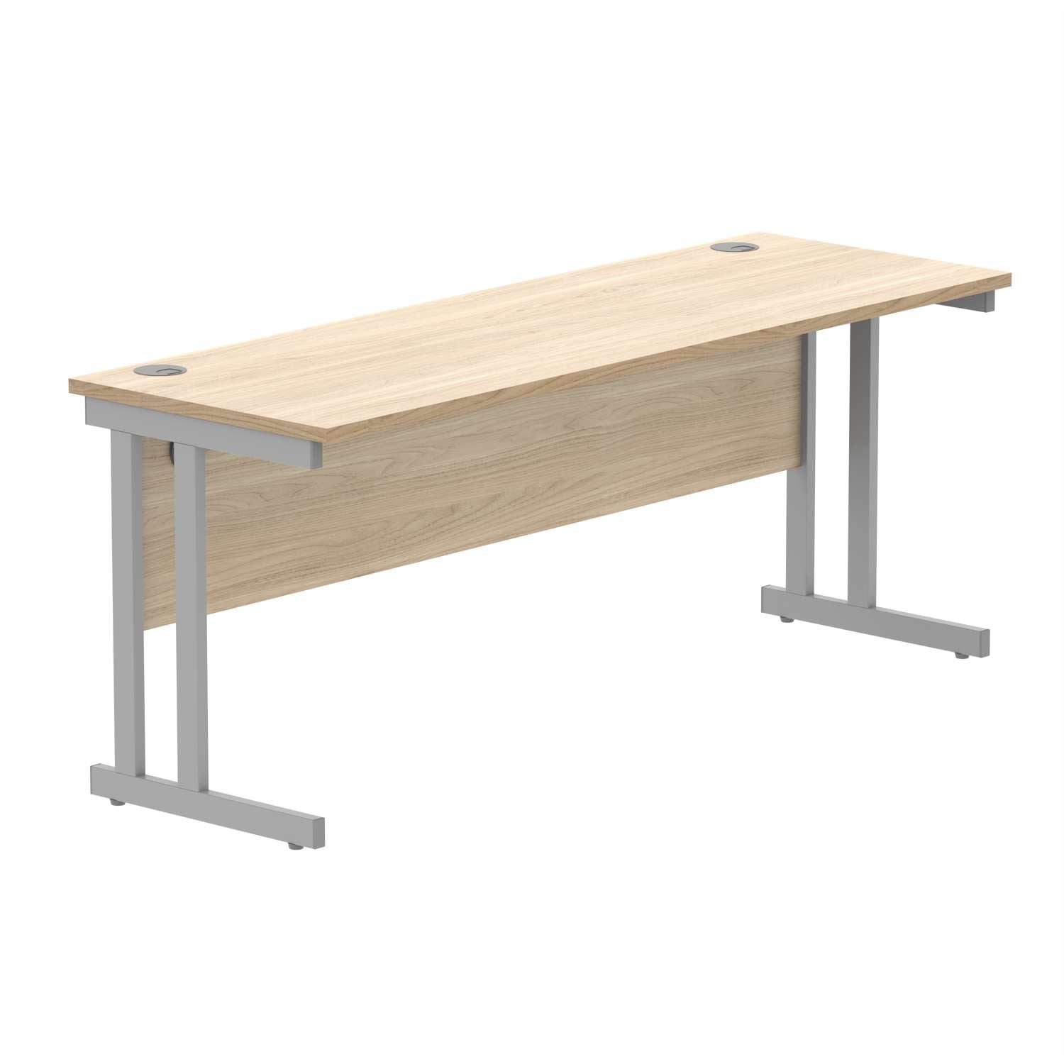 Office Rectangular Desk With Steel Double Upright Cantilever Frame (FSC)