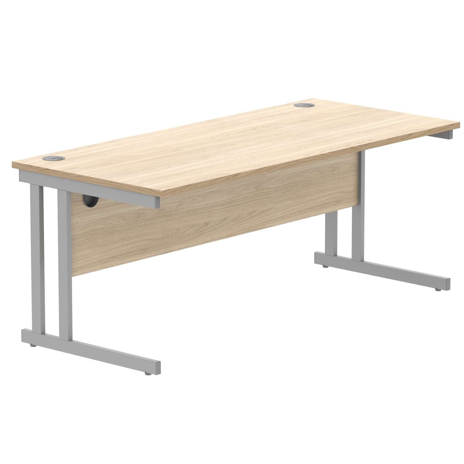 Office Rectangular Desk With Steel Double Upright Cantilever Frame (FSC)