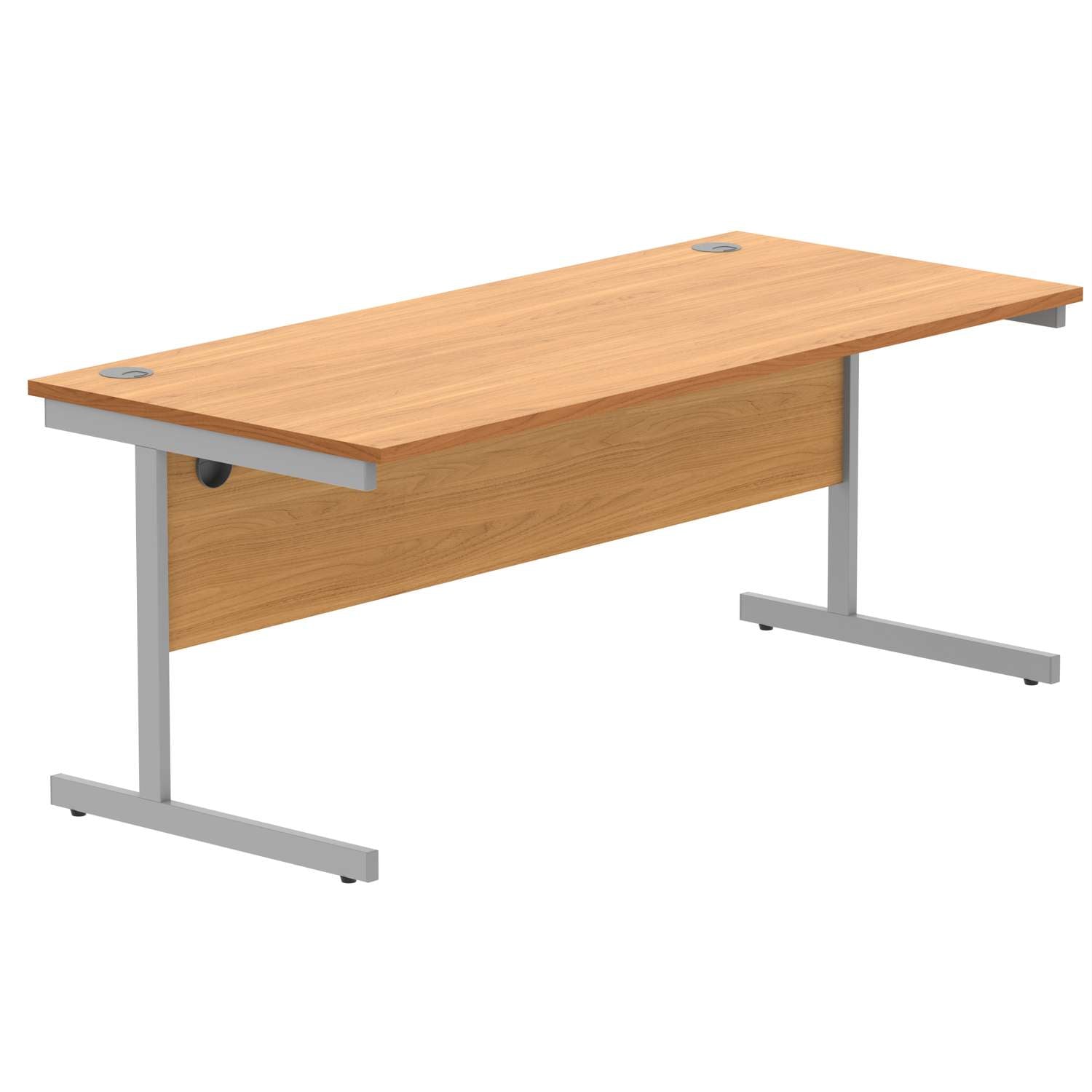 Office Rectangular Desk With Steel Single Upright Cantilever Frame (FSC)