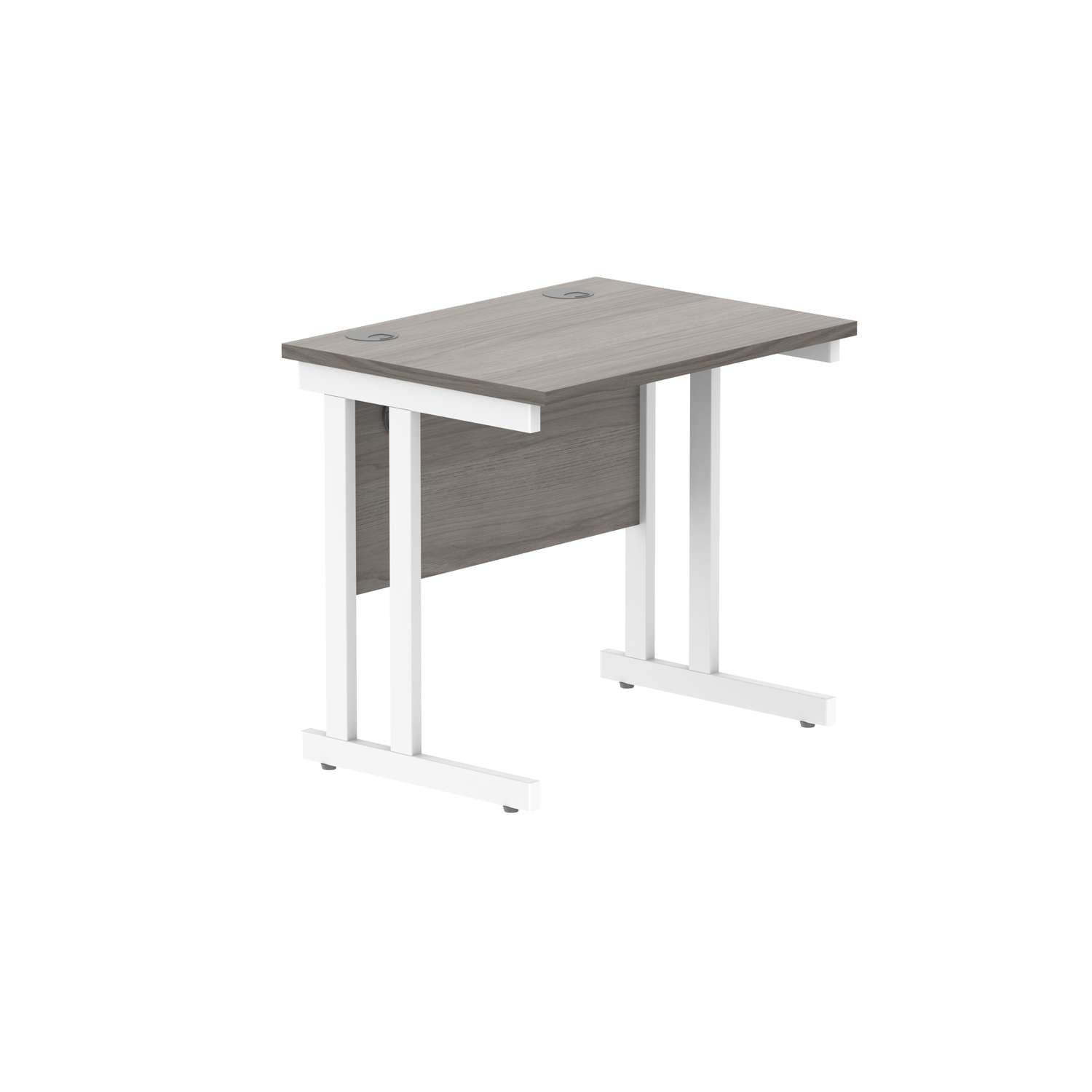 Office Rectangular Desk With Steel Double Upright Cantilever Frame (FSC)