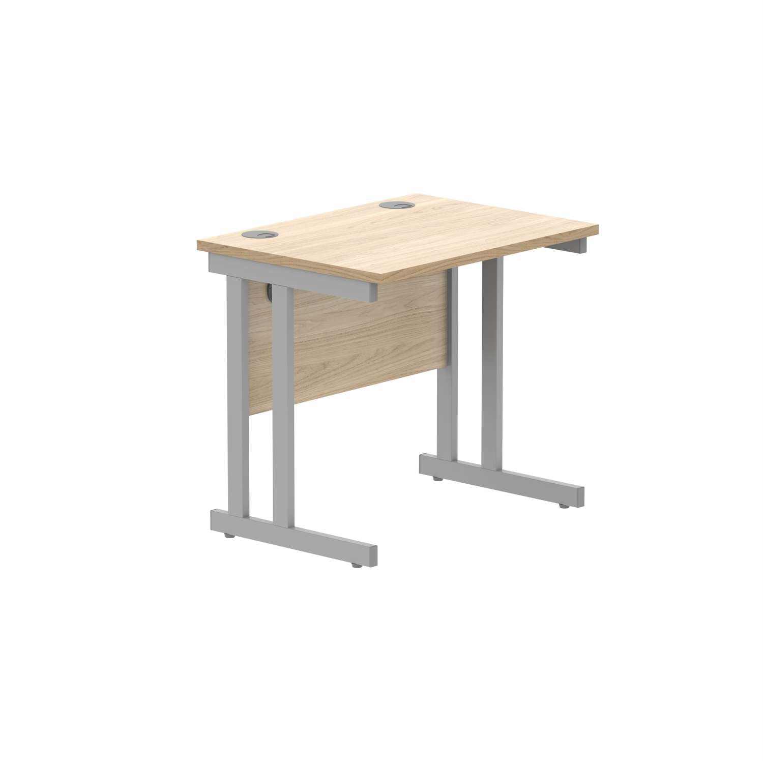 Office Rectangular Desk With Steel Double Upright Cantilever Frame (FSC)