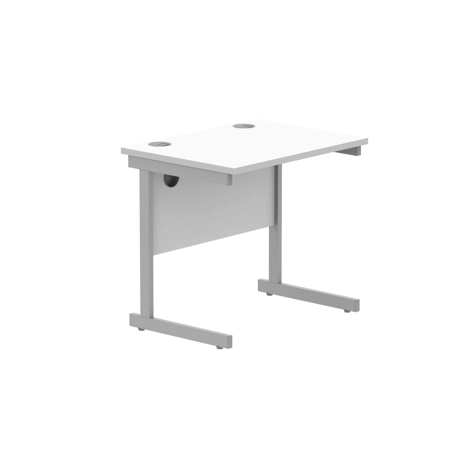 Office Rectangular Desk With Steel Single Upright Cantilever Frame (FSC)