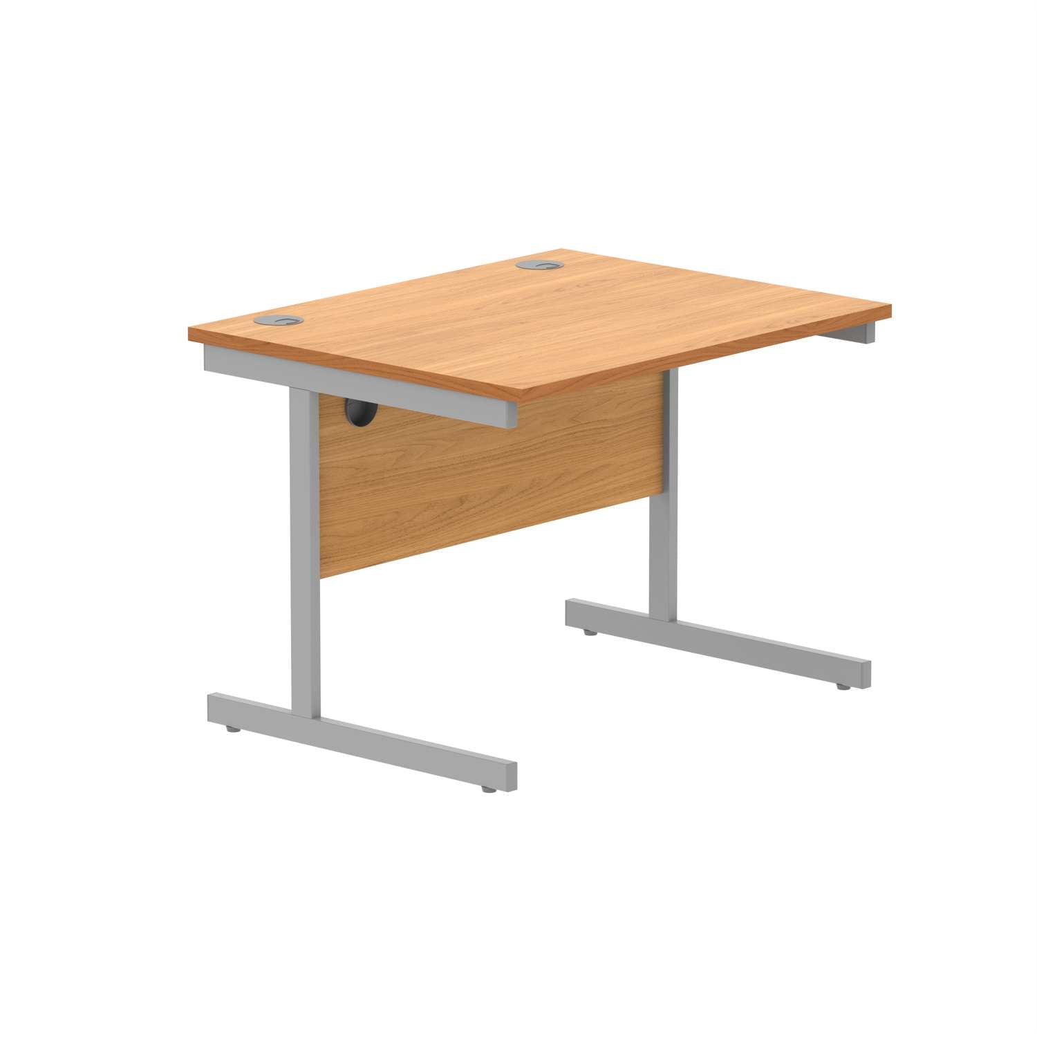 Office Rectangular Desk With Steel Single Upright Cantilever Frame (FSC)