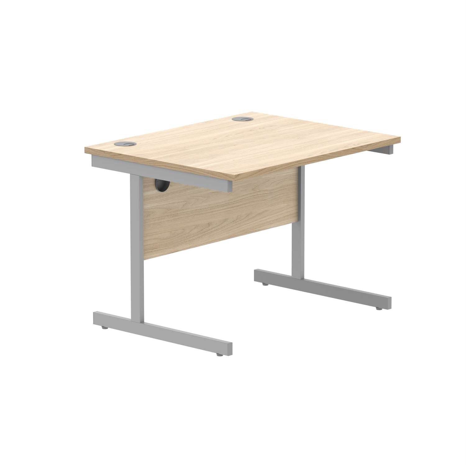 Office Rectangular Desk With Steel Single Upright Cantilever Frame (FSC)