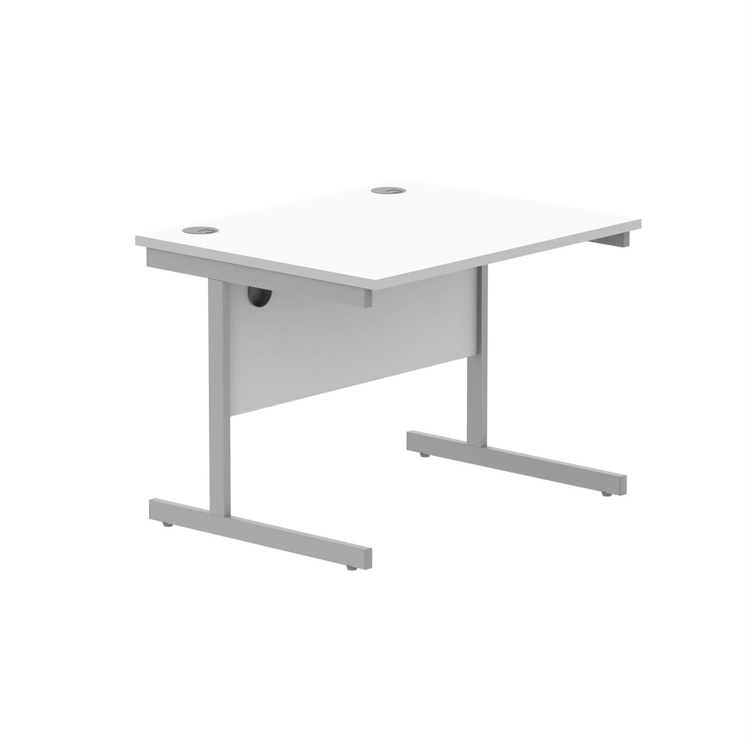 Office Rectangular Desk With Steel Single Upright Cantilever Frame (FSC)