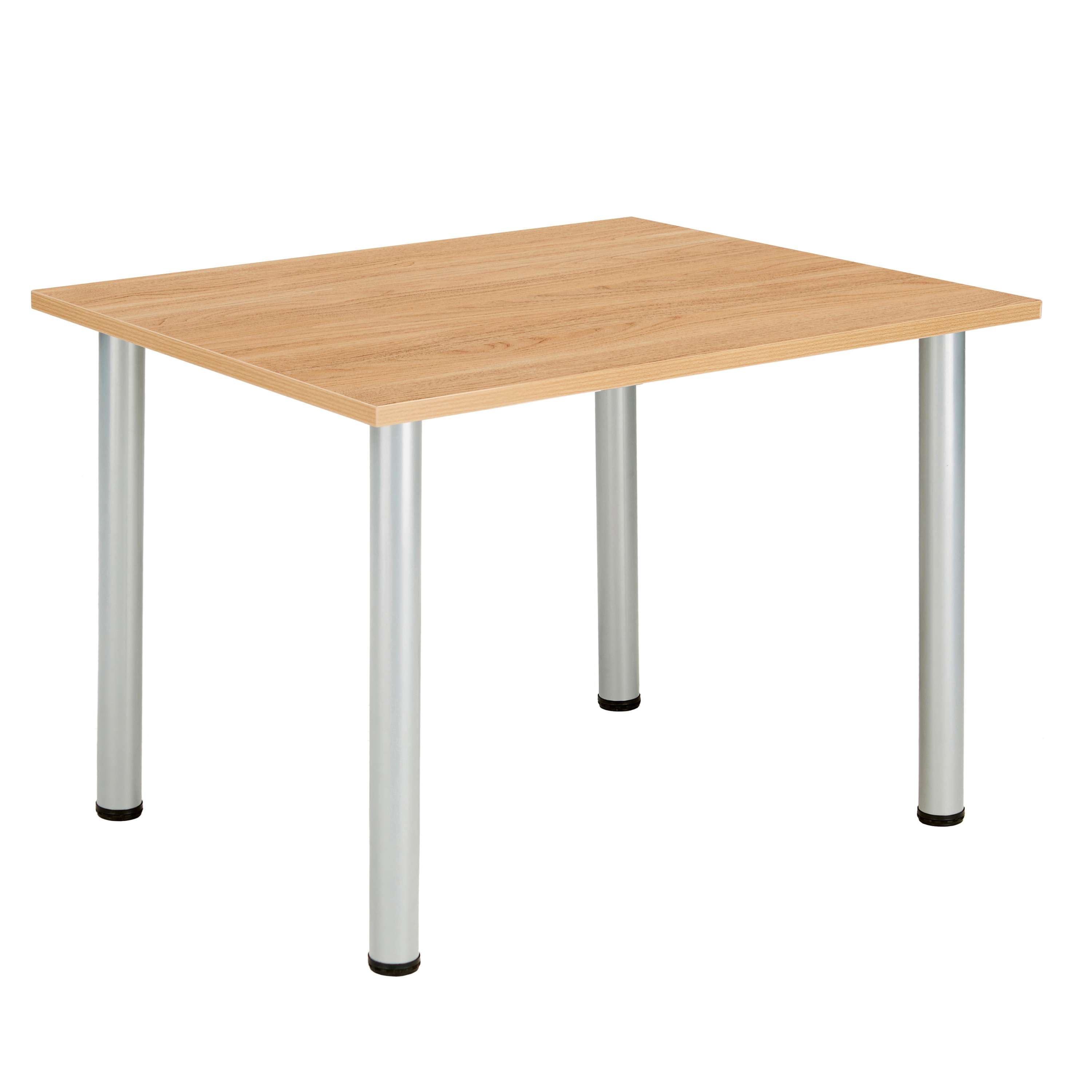 Core Pole Leg Rectangular Meeting Table (Fsc) | 1200X800 |  Norwegian Beech