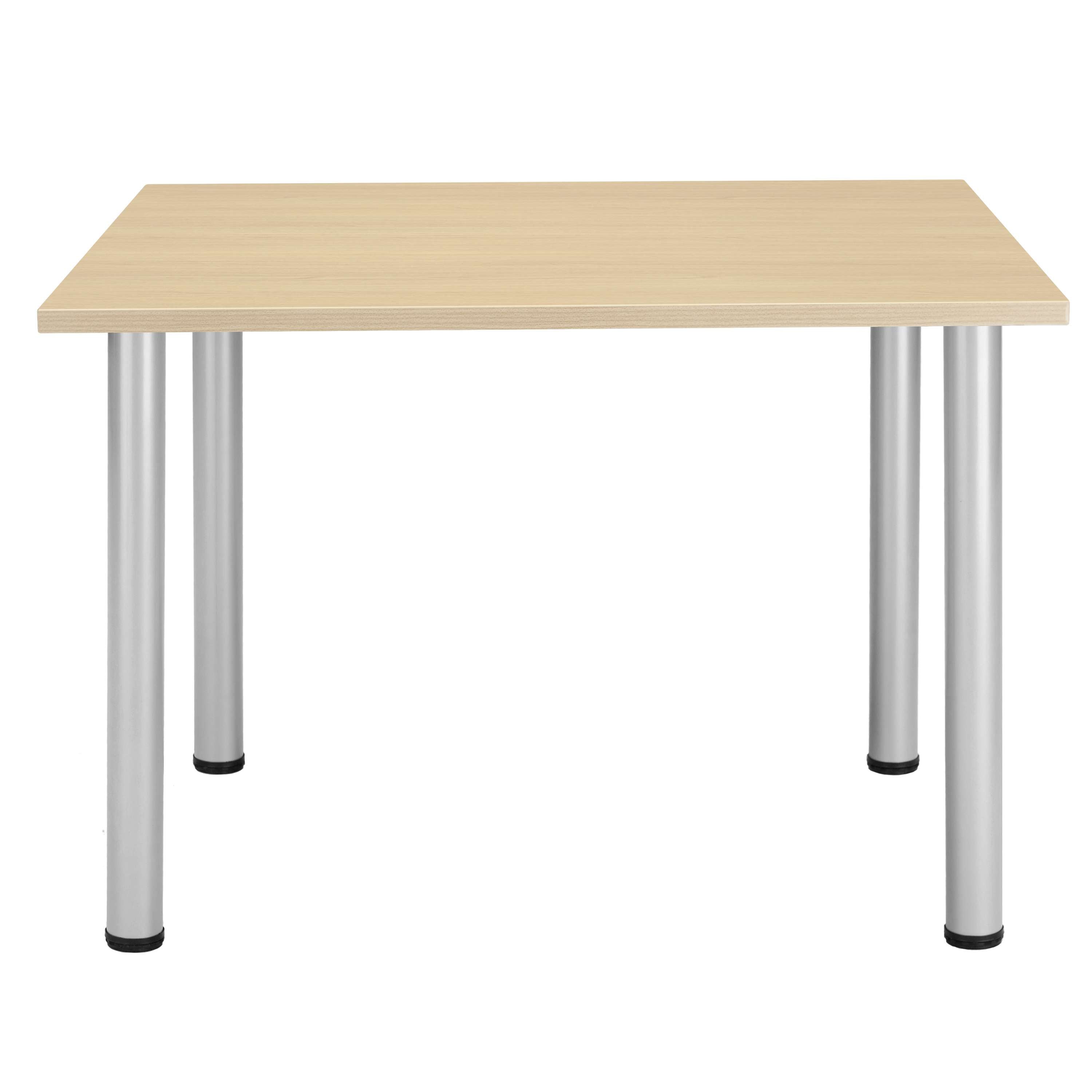 Core Pole Leg Rectangular Meeting Table (Fsc) | 1200X800 |  Canadian Oak