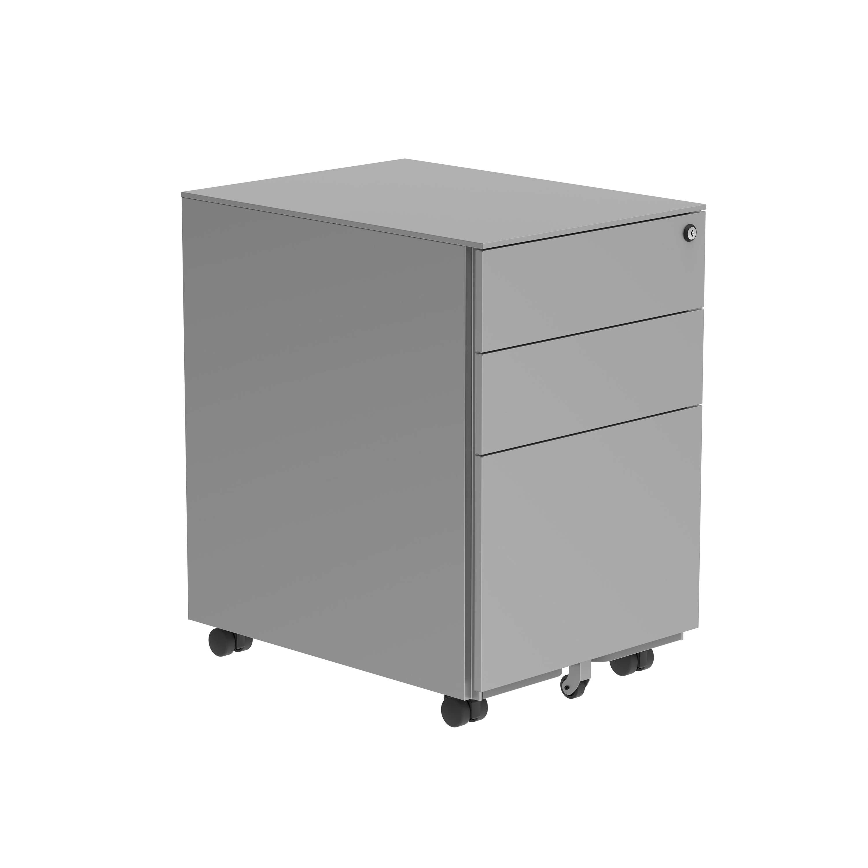 Steel Mobile Under Desk Office Storage Unit