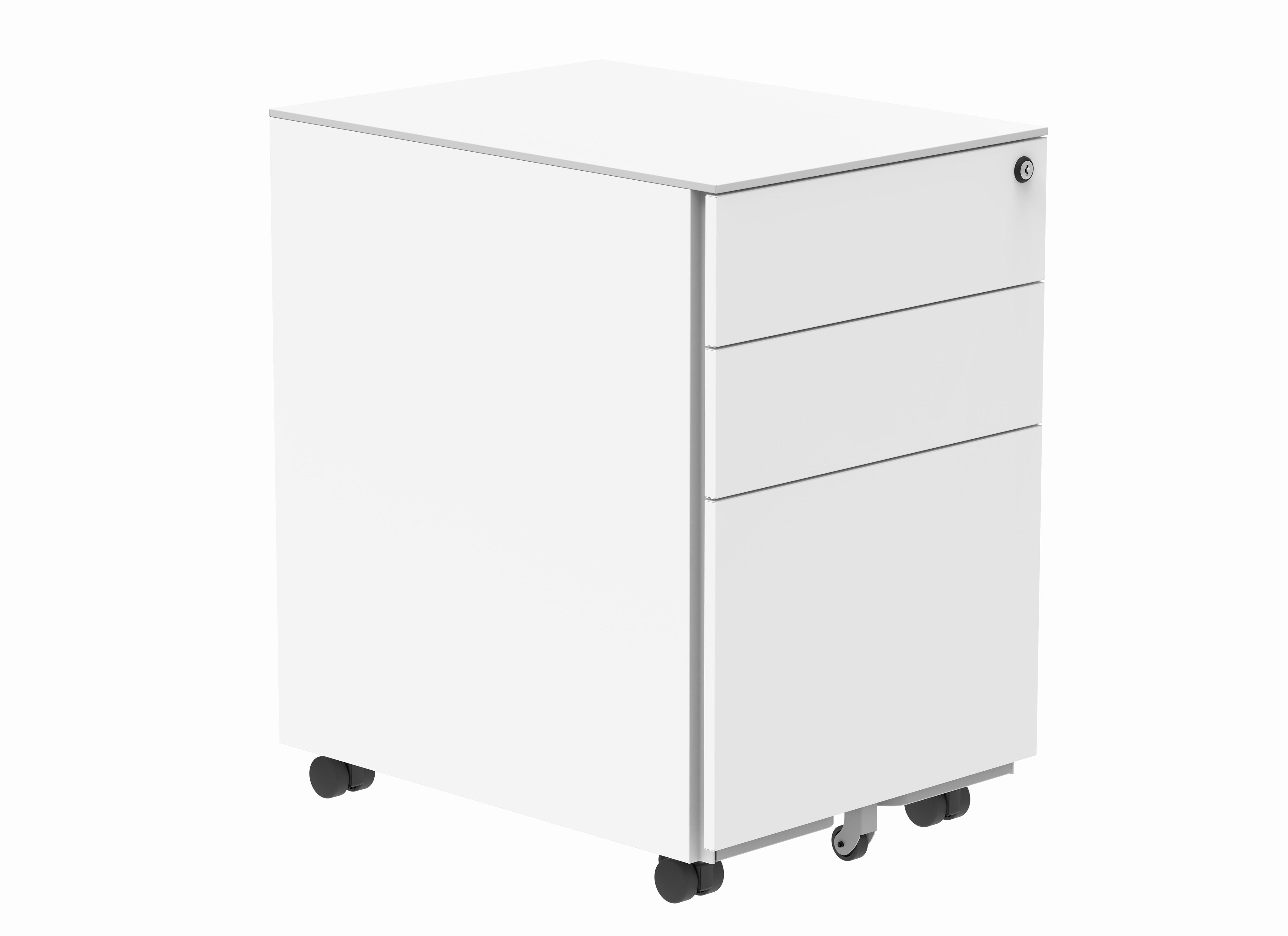 Steel Mobile Under Desk Office Storage Unit