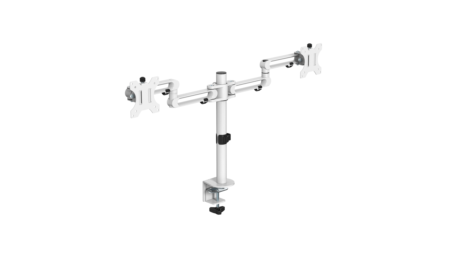 Twin Pole Mounted Monitor Arm