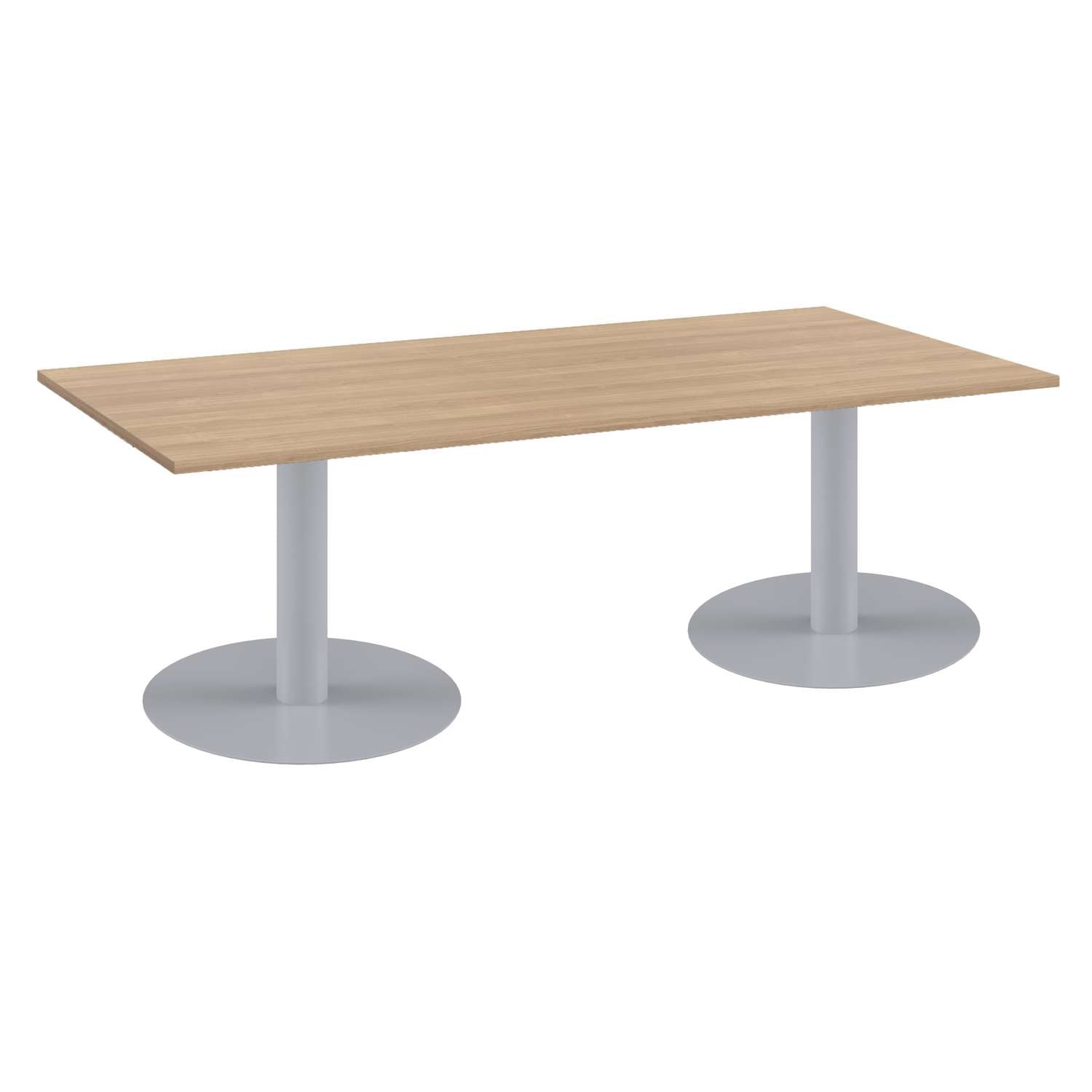 One Contract Rectangular Meeting Table