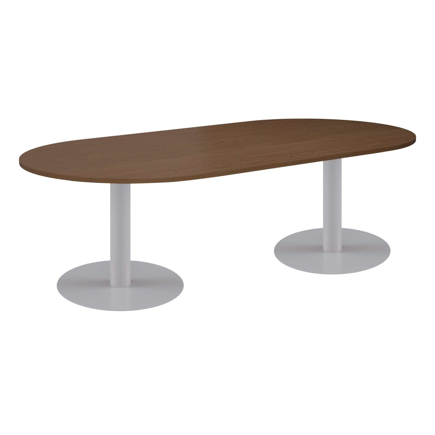 One Contract Radial End Meeting Table