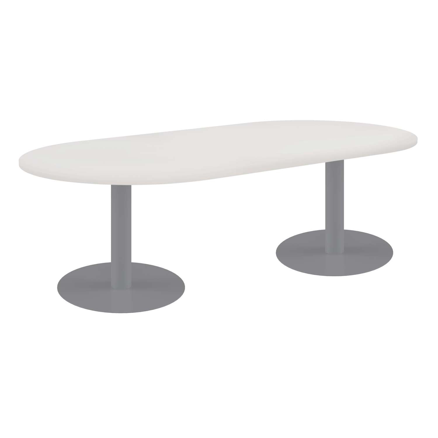 One Contract Radial End Meeting Table