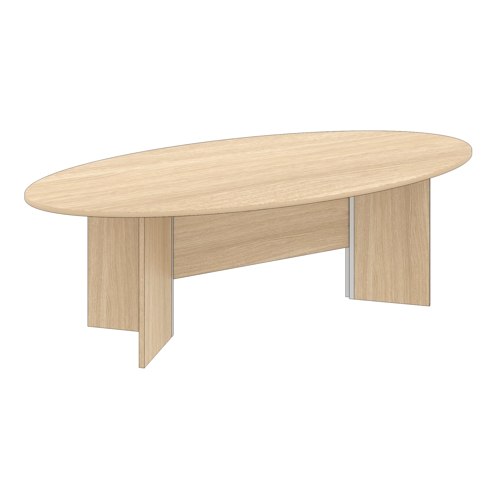 Windsor Veneer Oval Conference Table