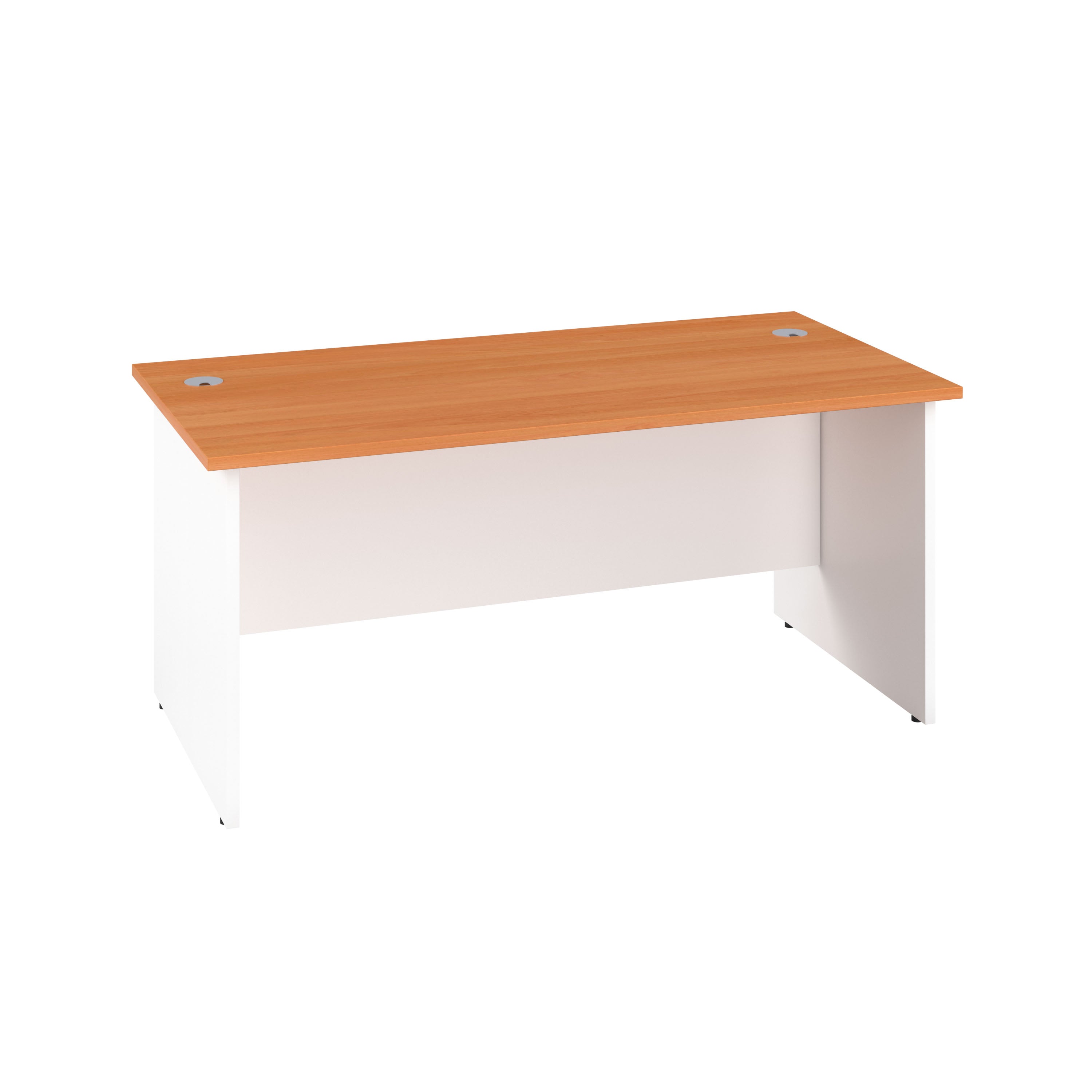 Panel Rectangular Desk: 800mm Deep