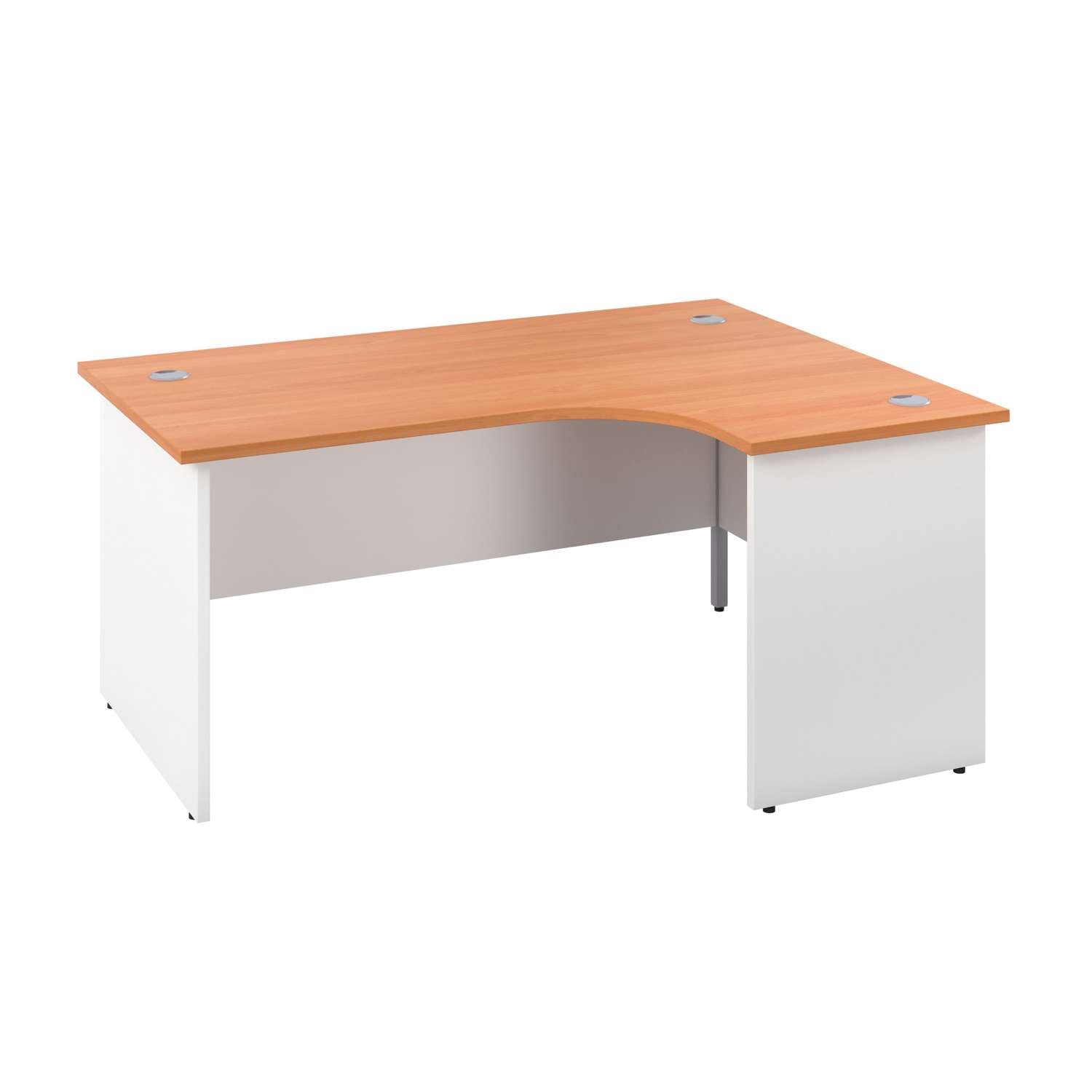 Panel Right Hand Radial Desk