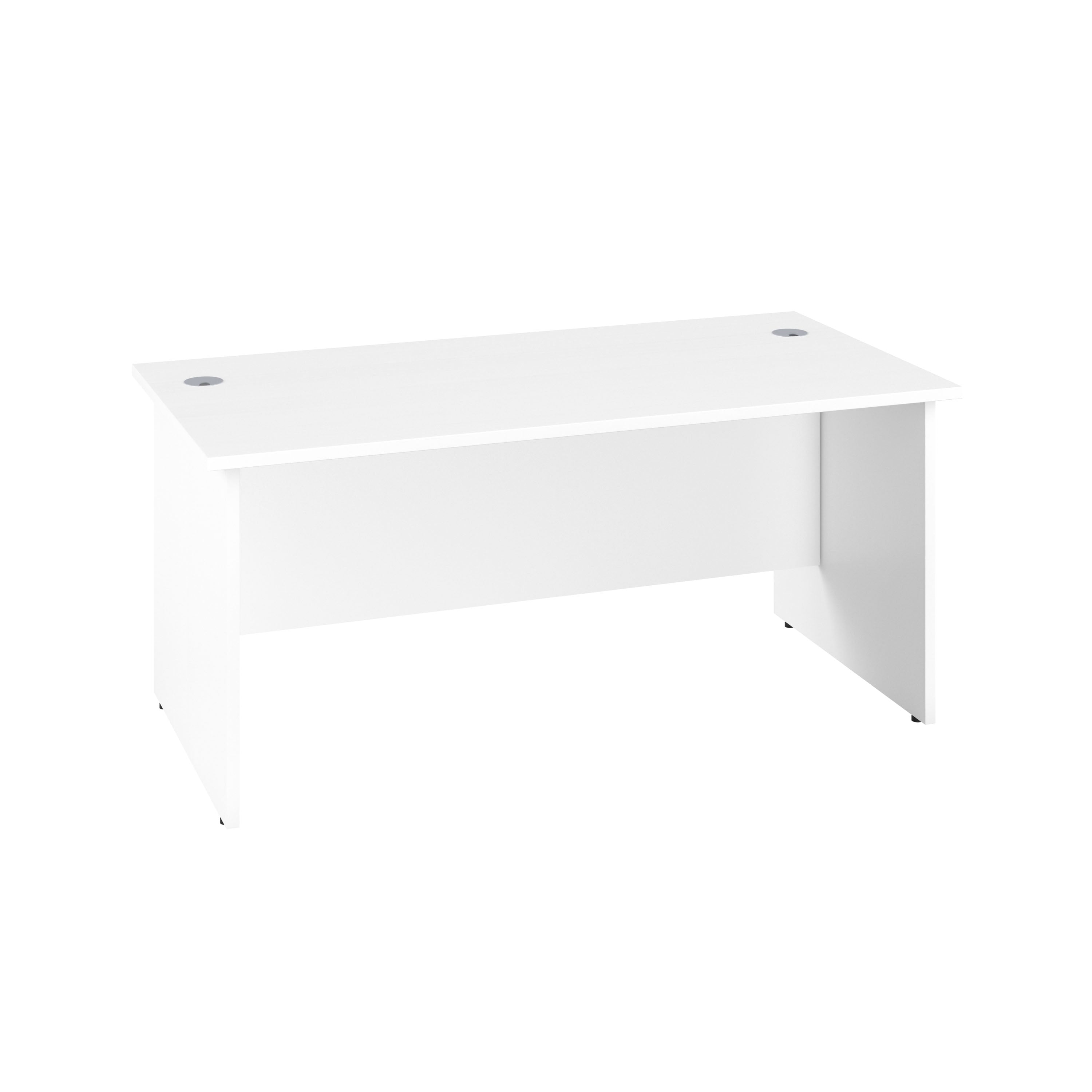 Panel Rectangular Desk: 600mm Deep