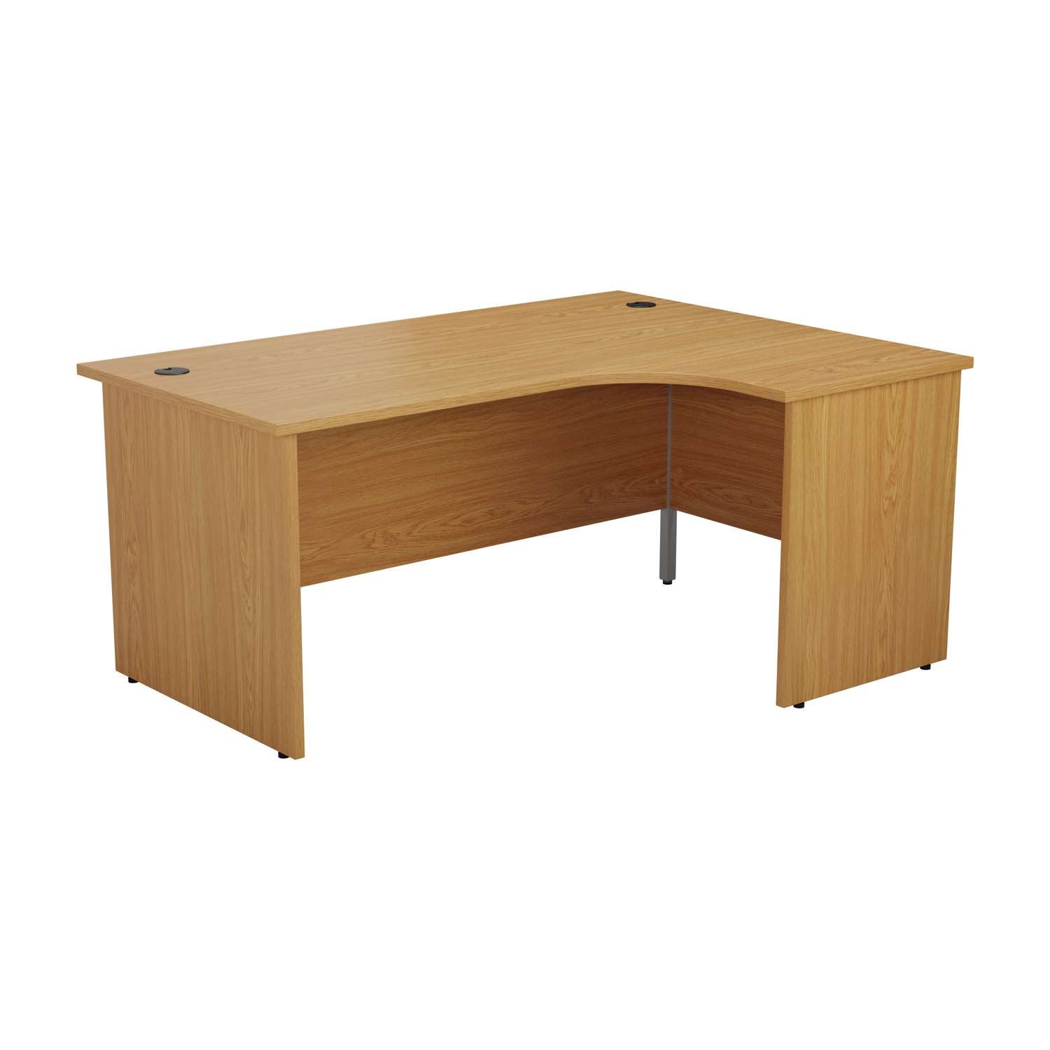 Panel Right Hand Radial Desk